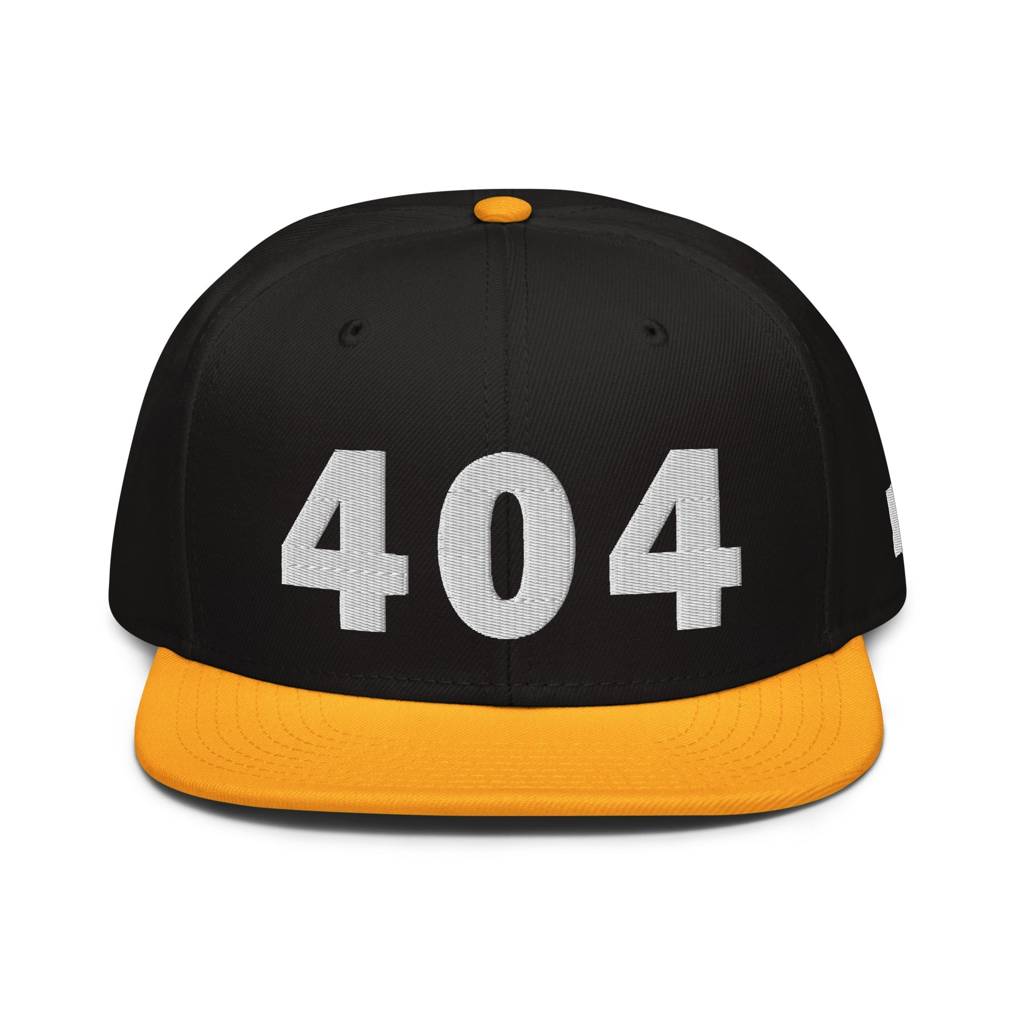 404 Area Code Snapback Hat