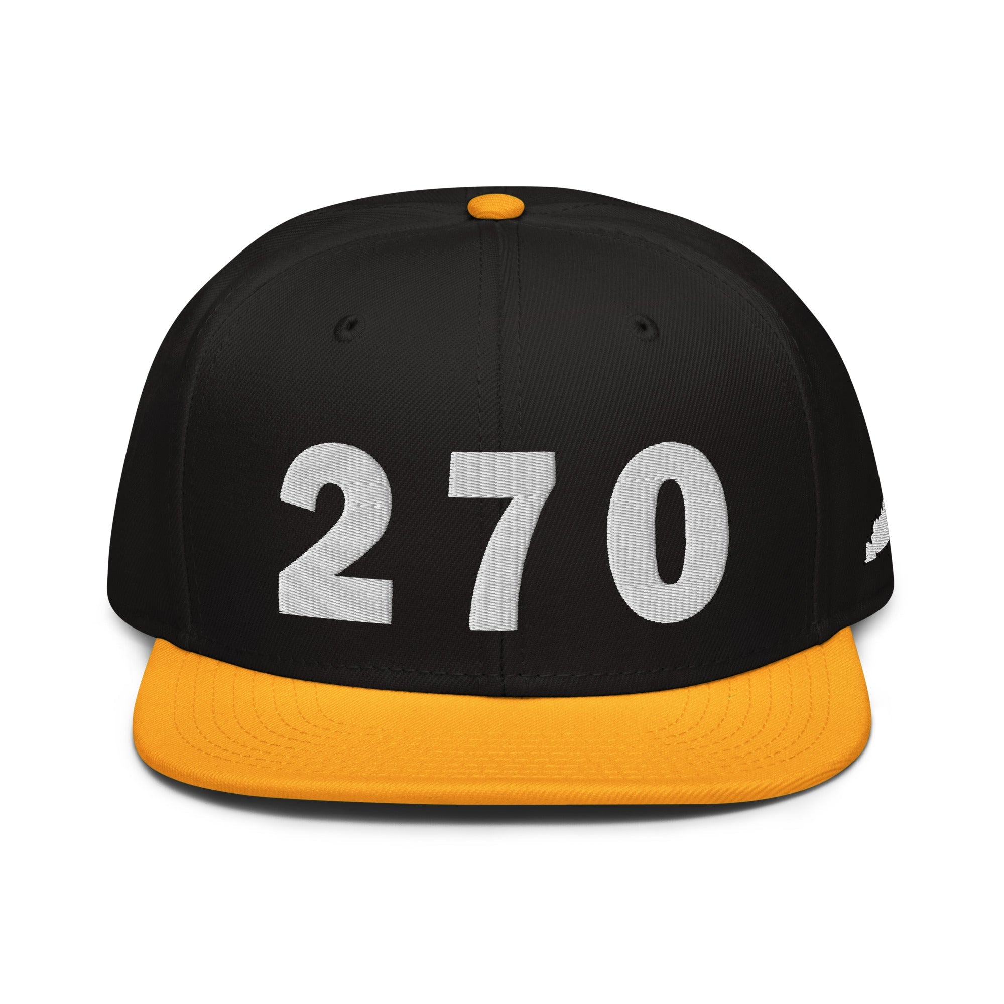 270 Area Code Snapback Hat