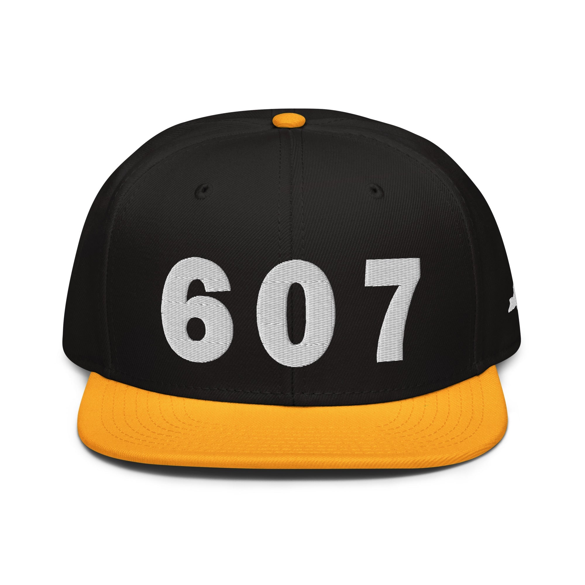 607 Area Code Snapback Hat