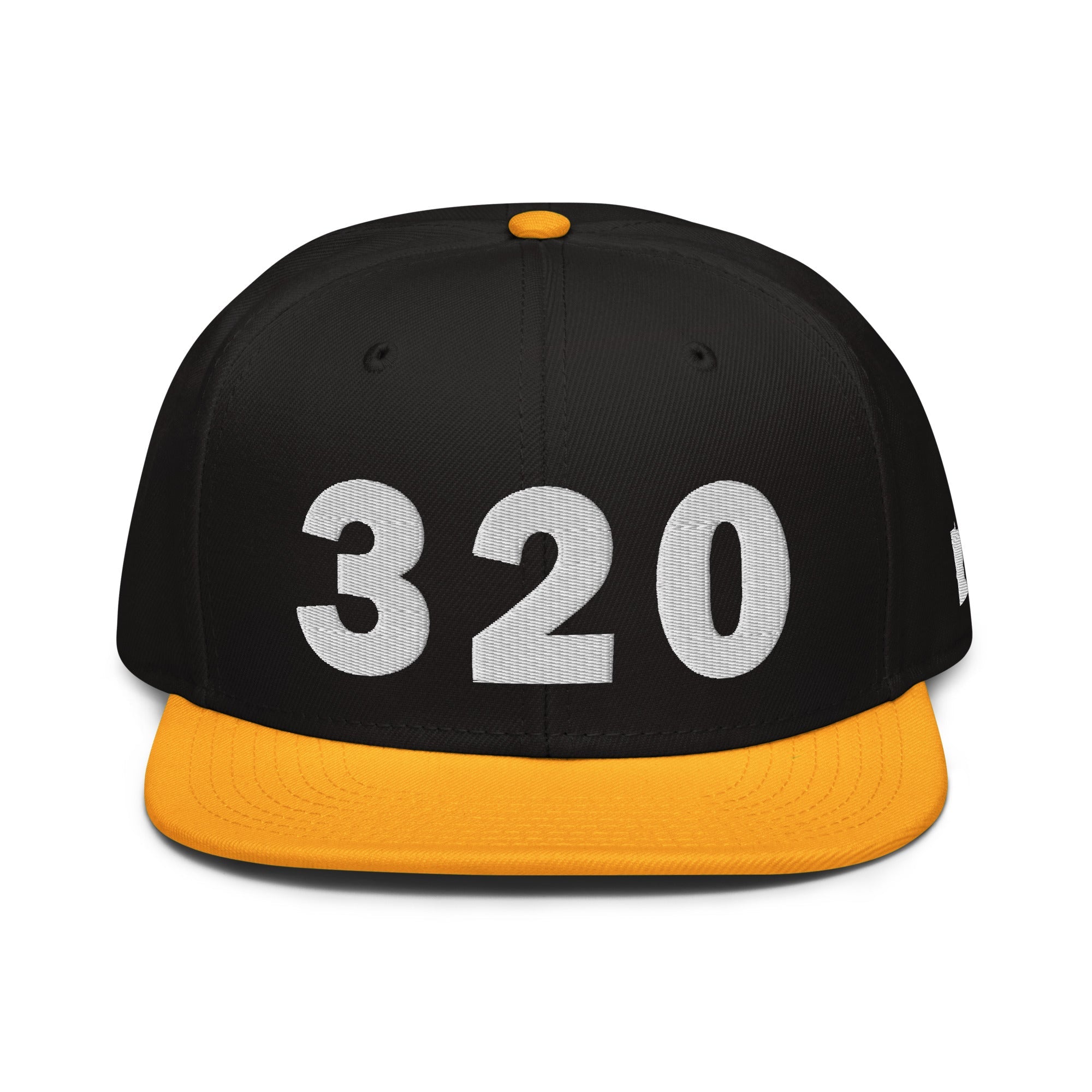 320 Area Code Snapback Hat