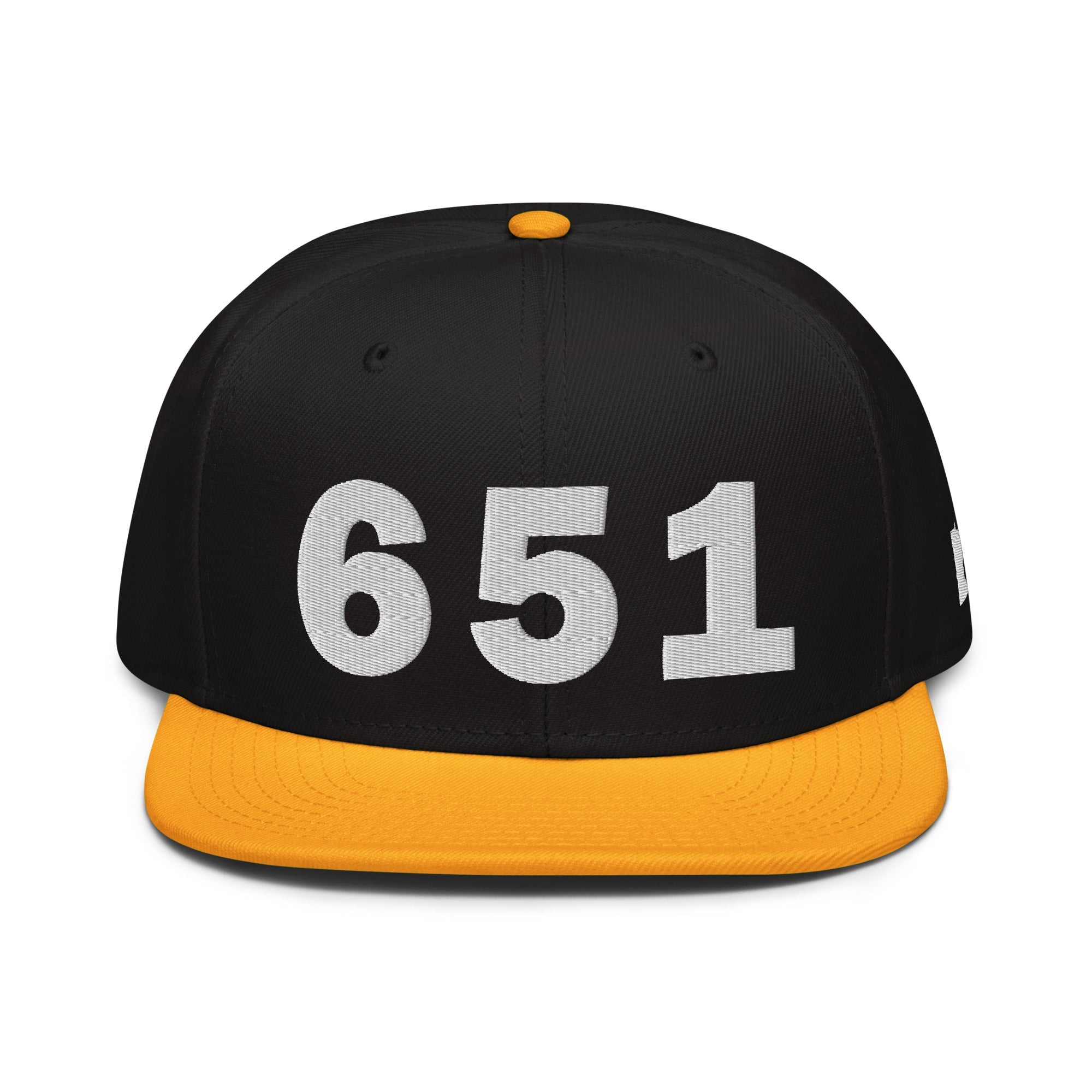 651 Area Code Snapback Hat