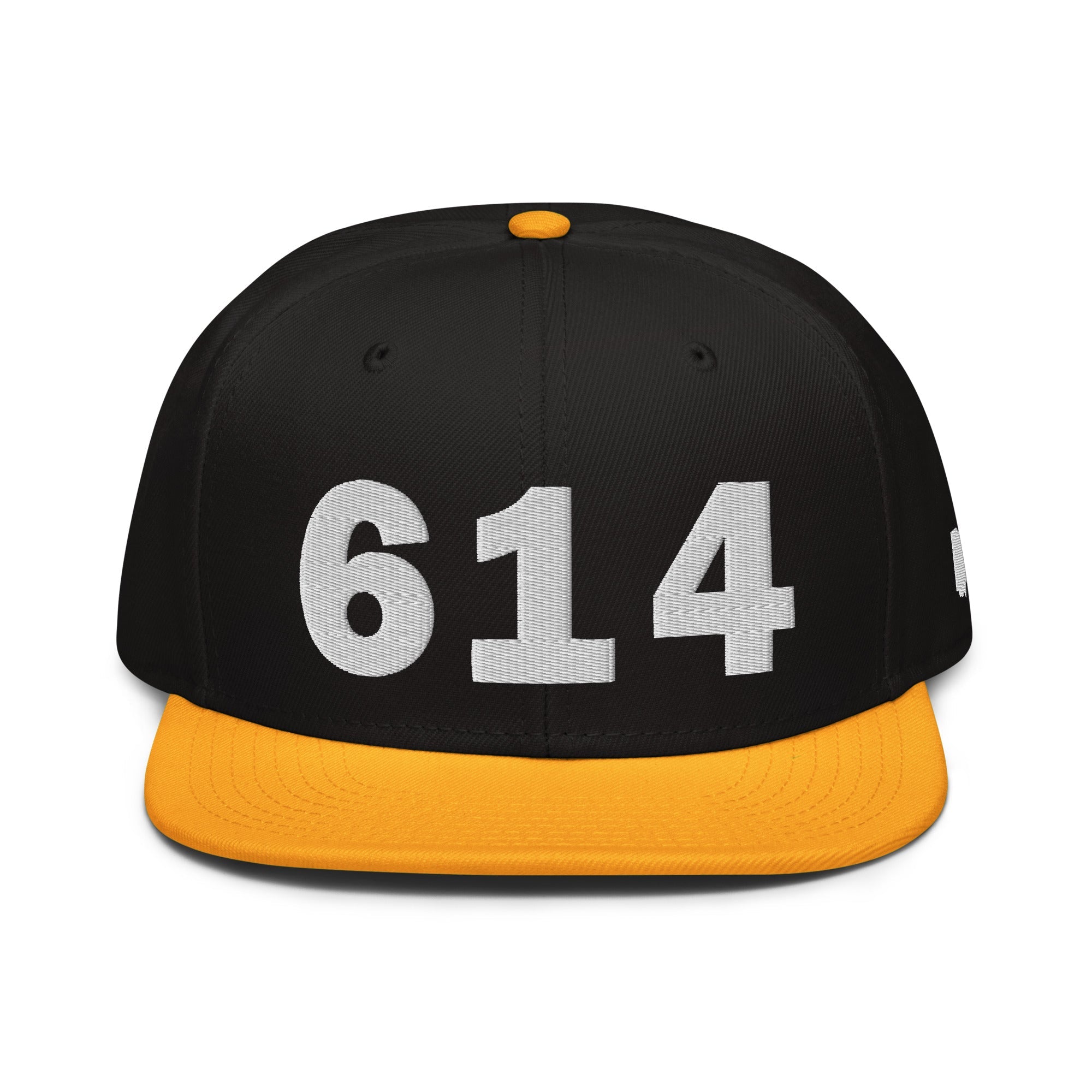614 Area Code Snapback Hat