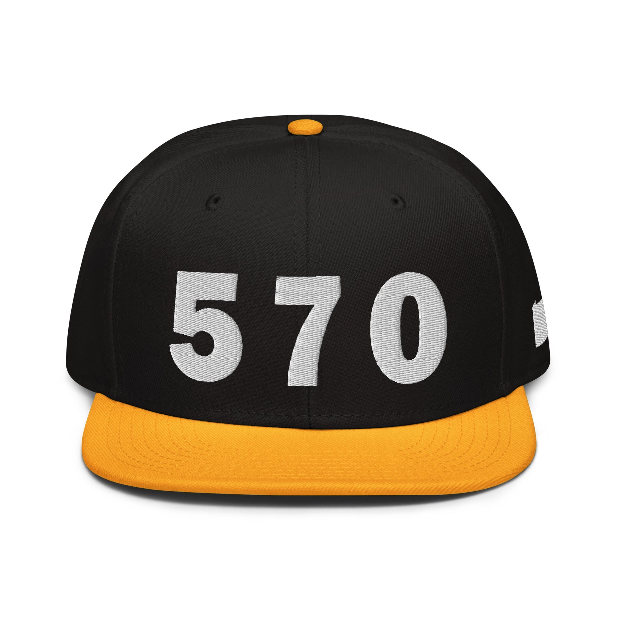 570 Area Code Snapback Hat