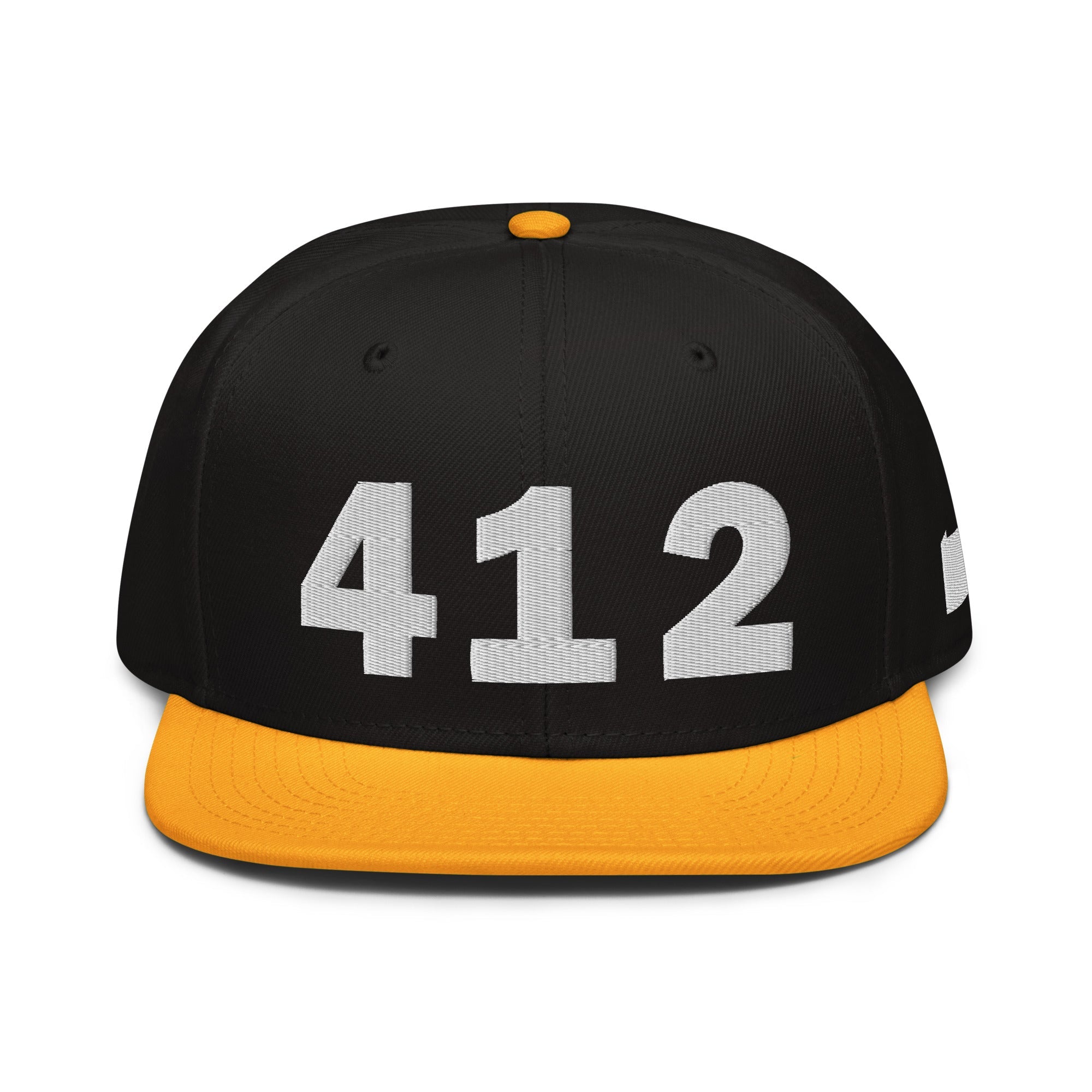 412 Area Code Snapback Hat