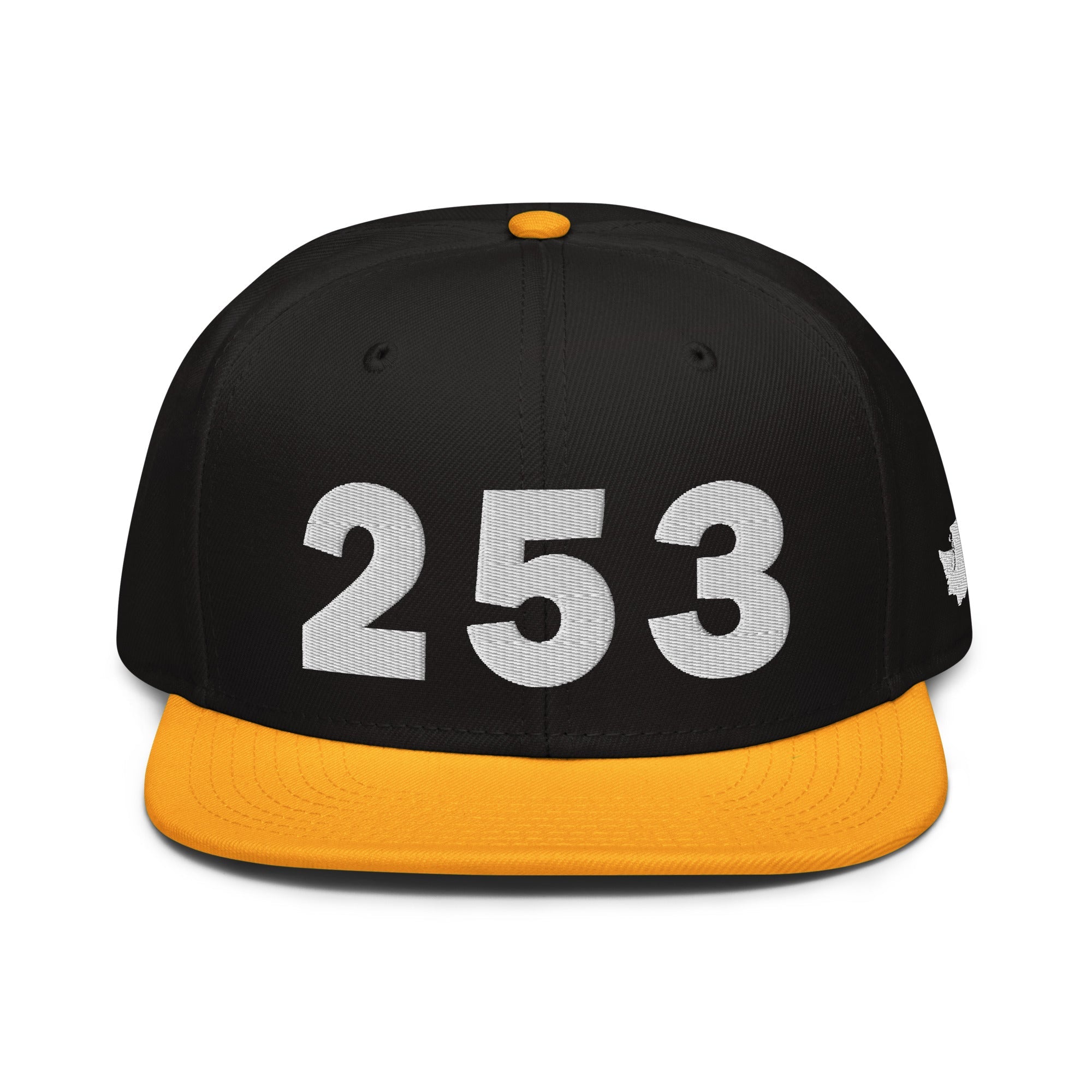253 Area Code Snapback Hat