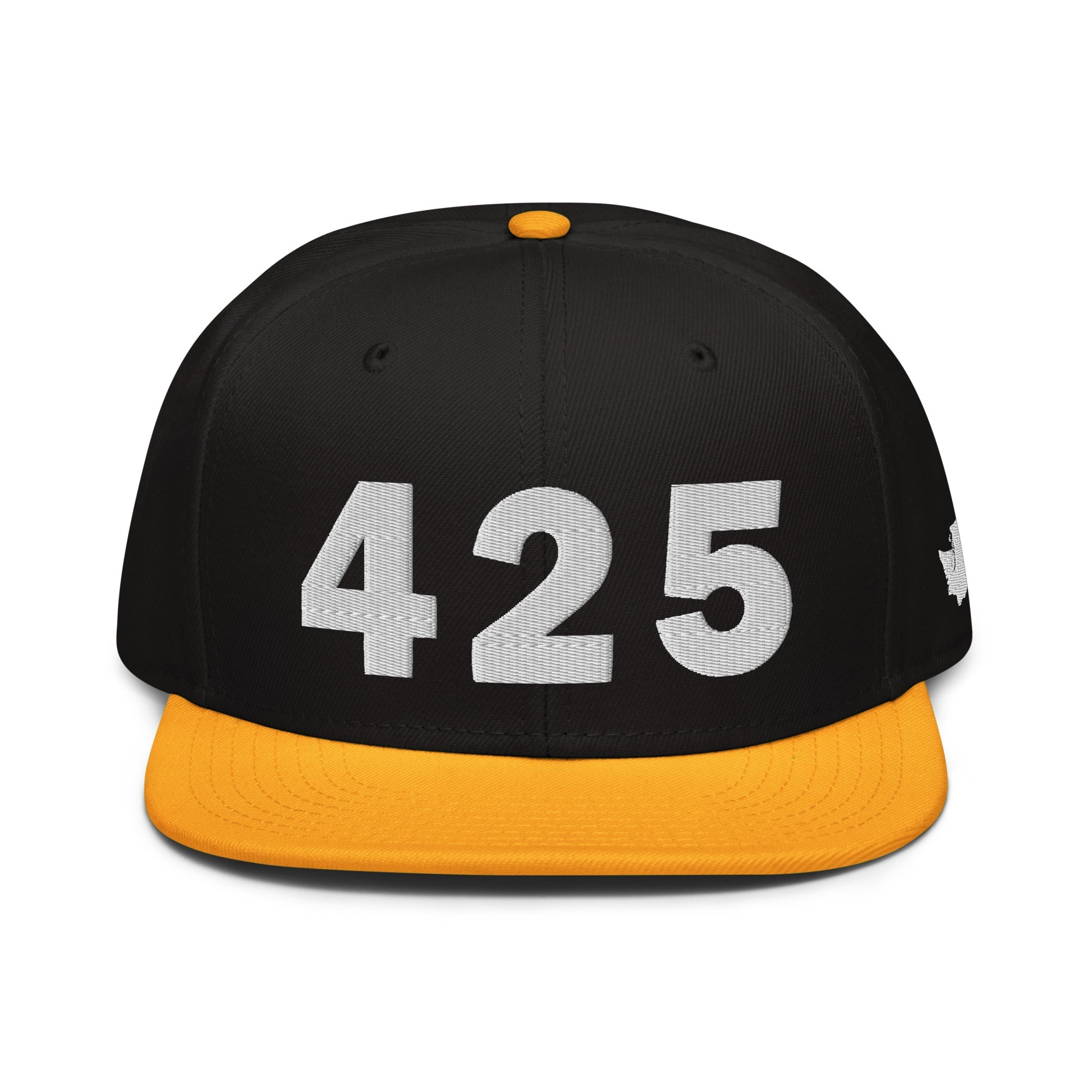 425 Area Code Snapback Hat