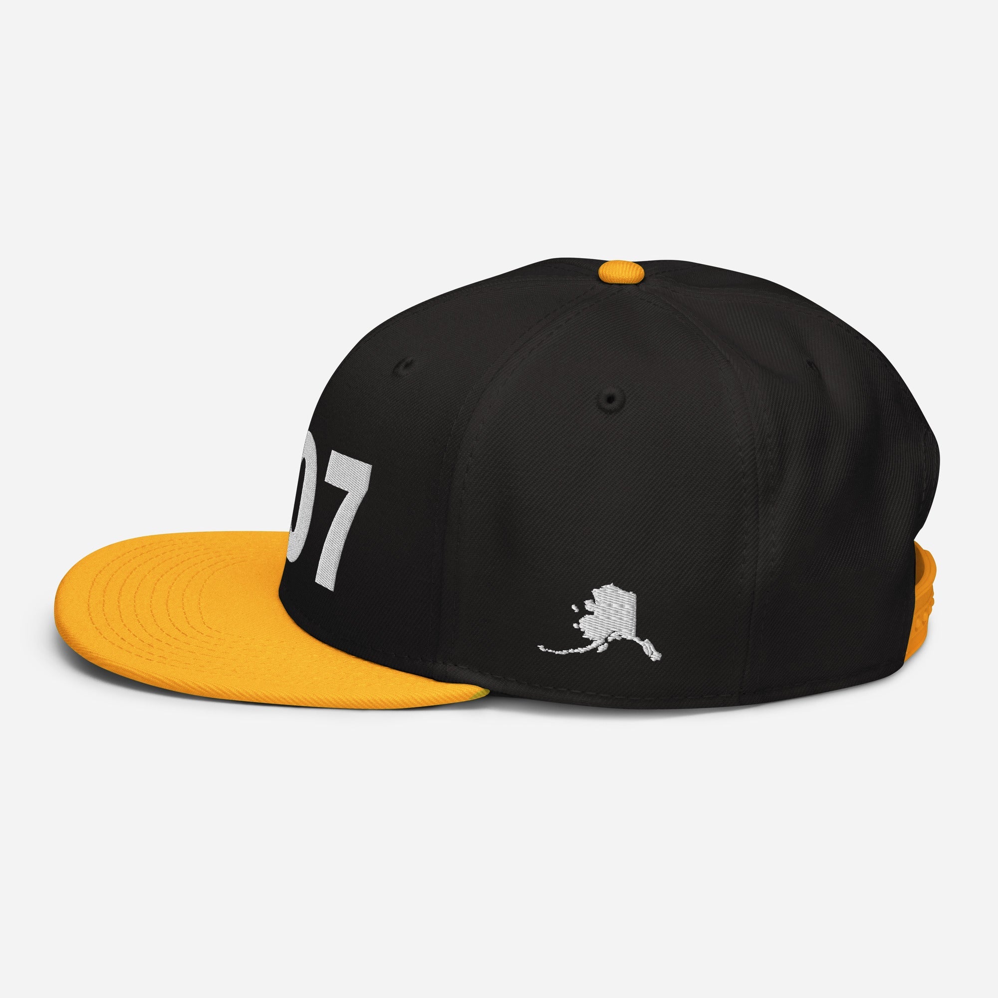 907 Area Code Snapback Hat