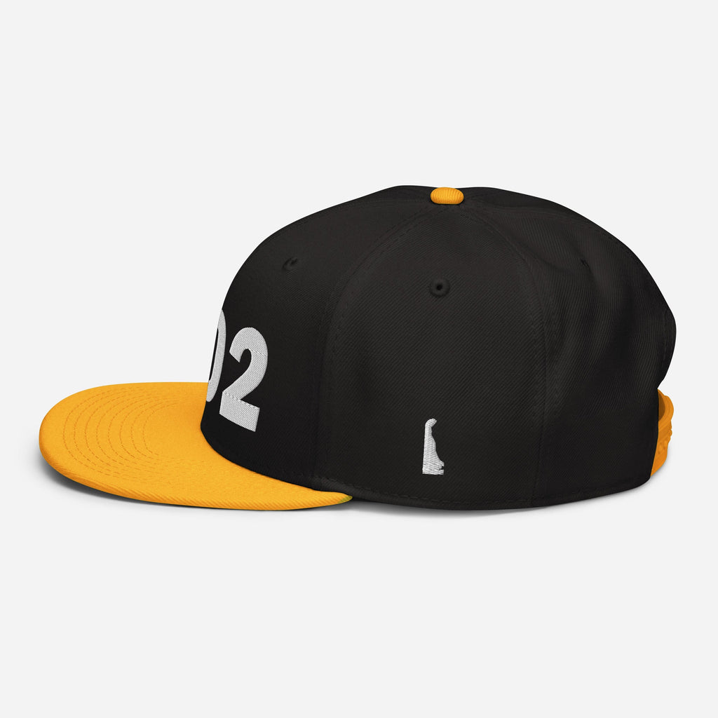 302 Area Code Snapback Hat