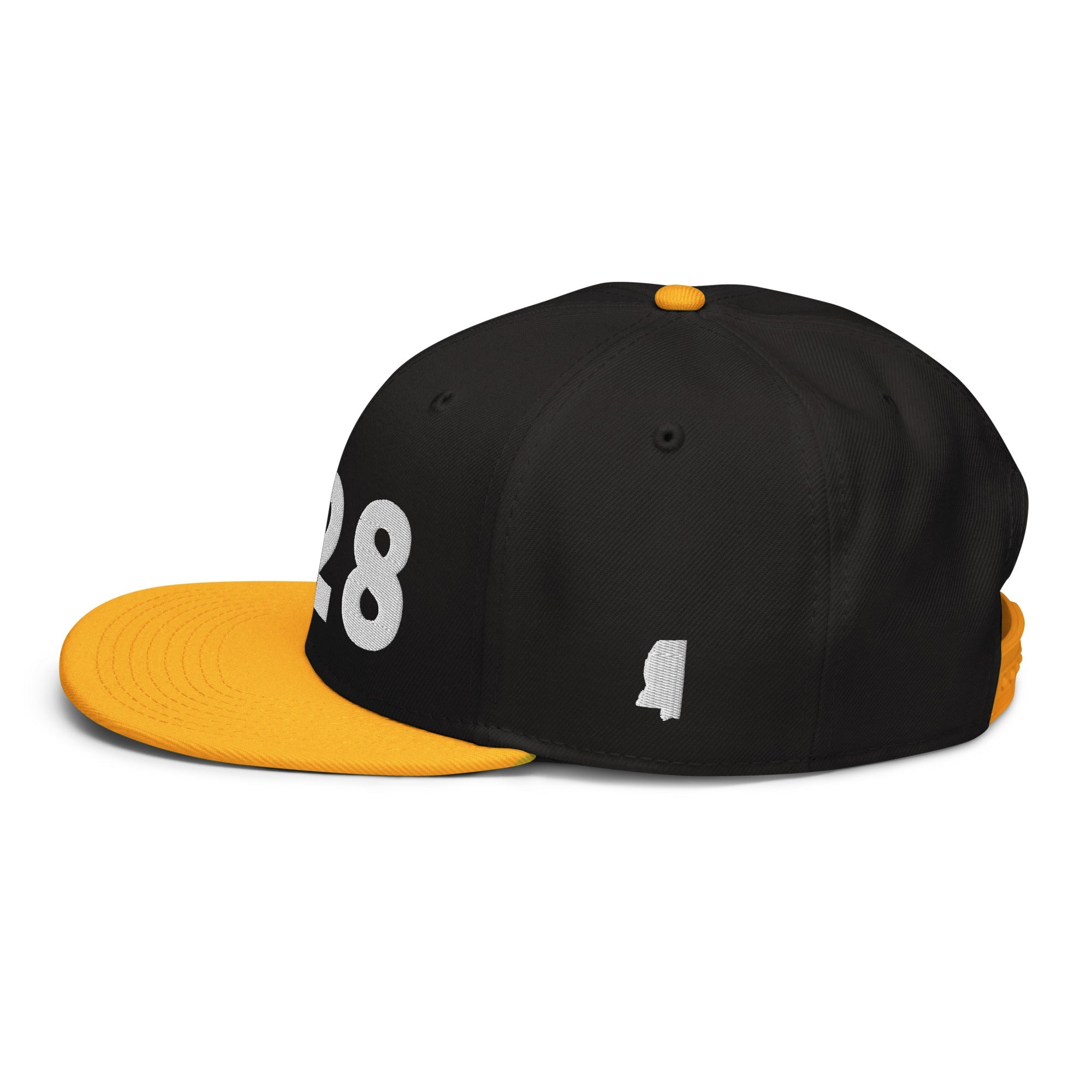 228 Area Code Snapback Hat