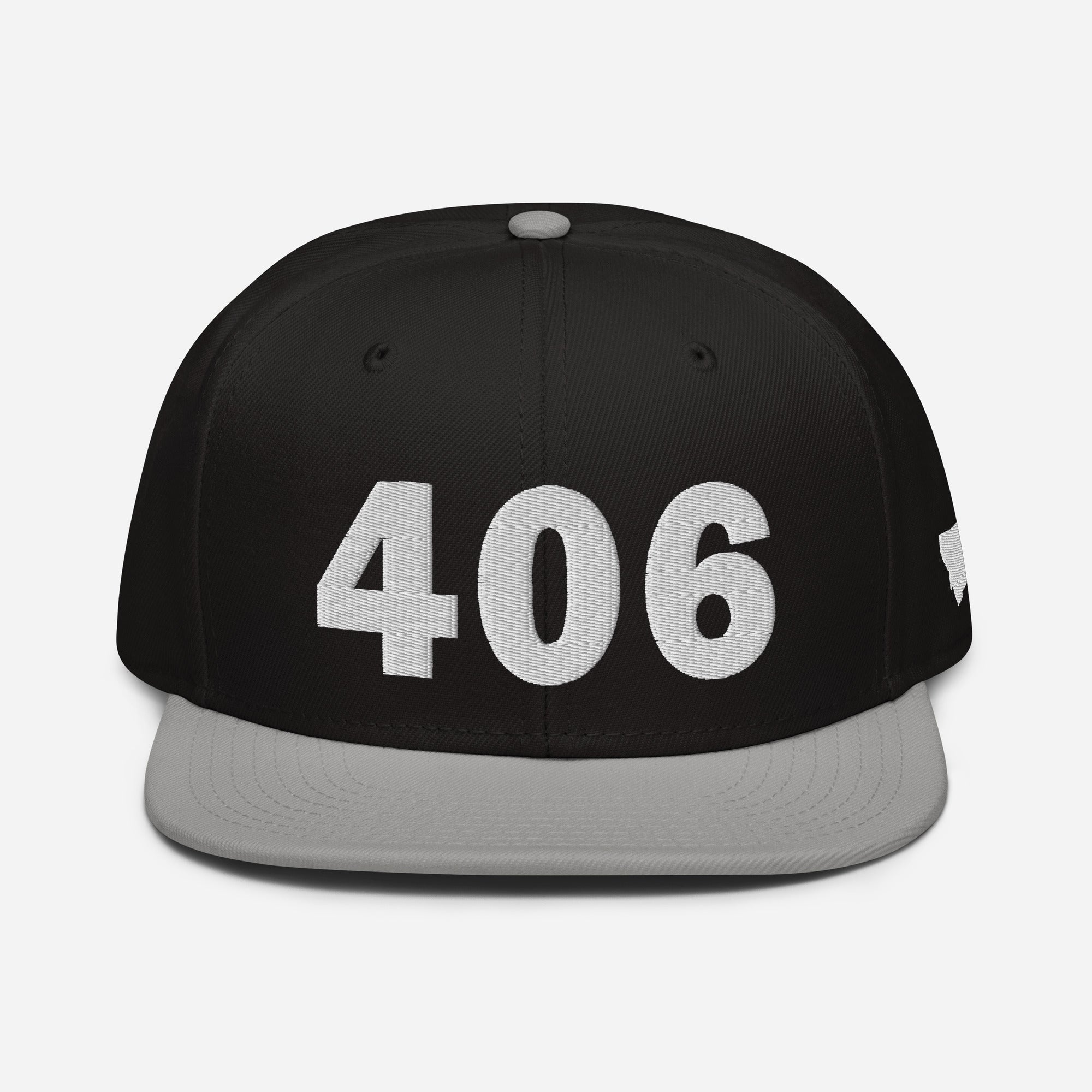 406 Area Code Snapback Hat