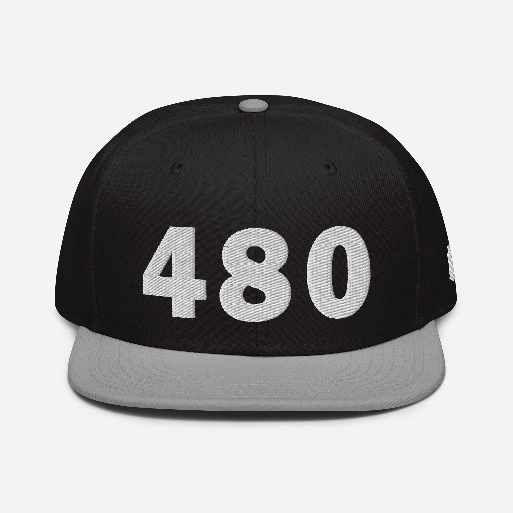 480 Area Code Snapback Hat