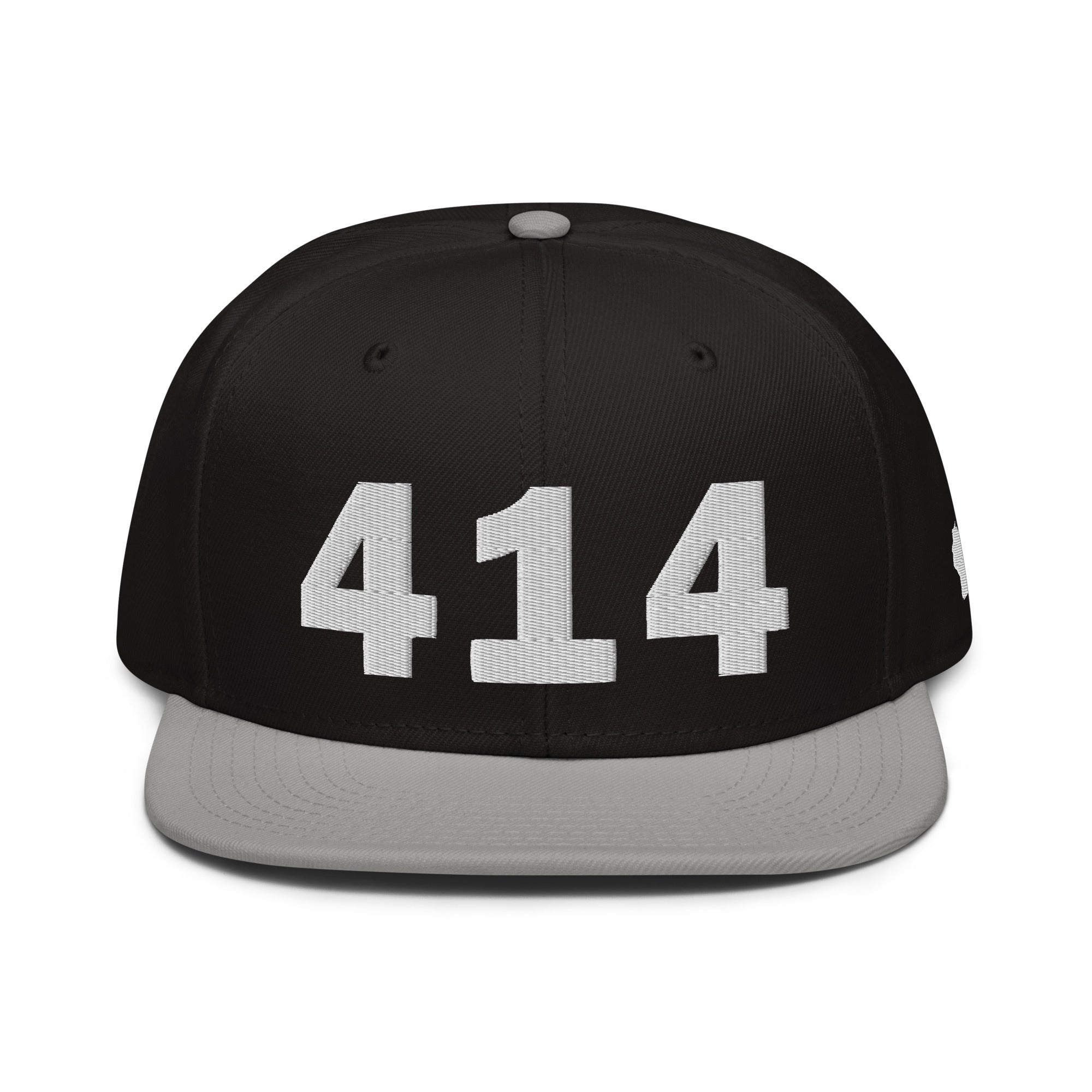 414 Area Code Snapback Hat
