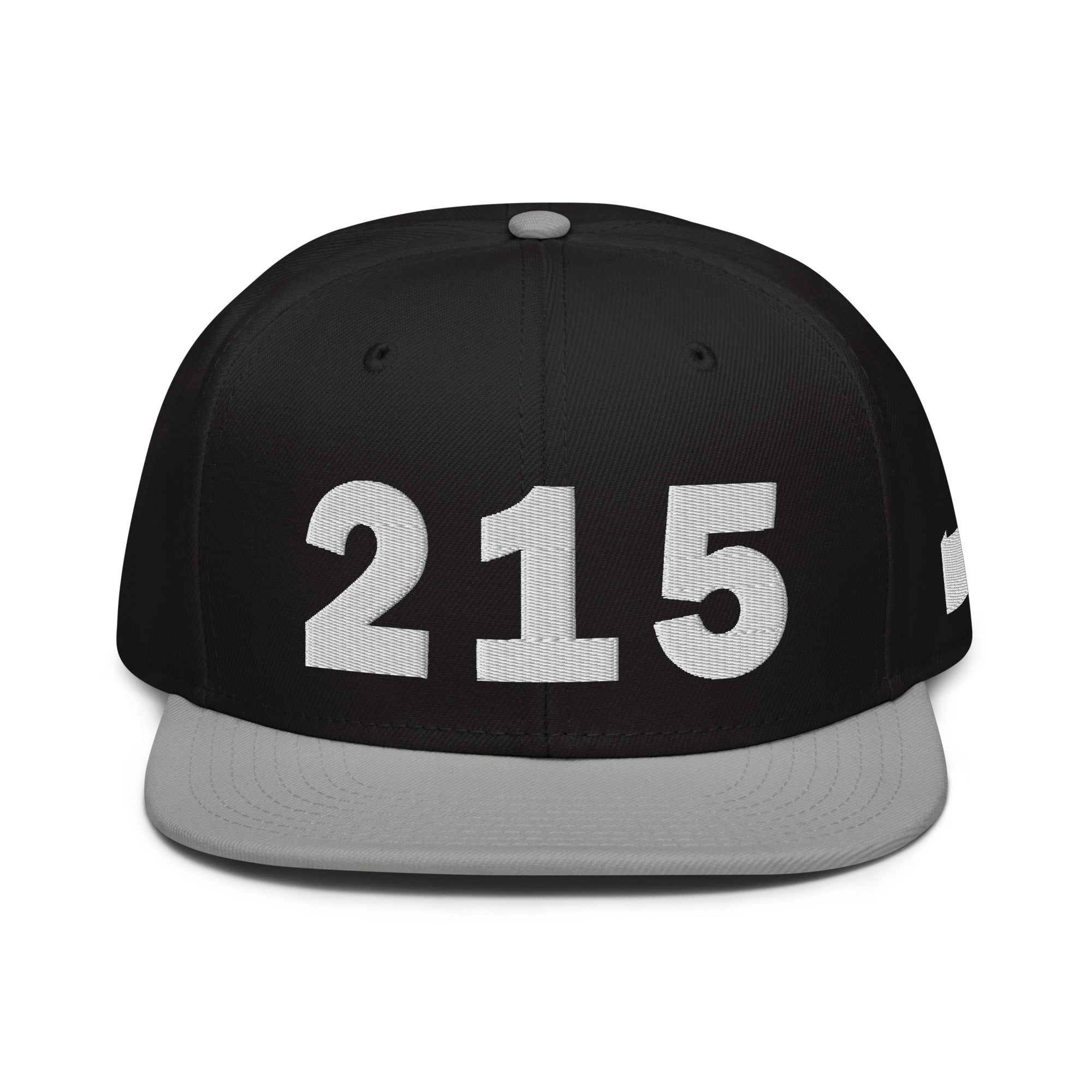 215 Area Code Snapback Hat