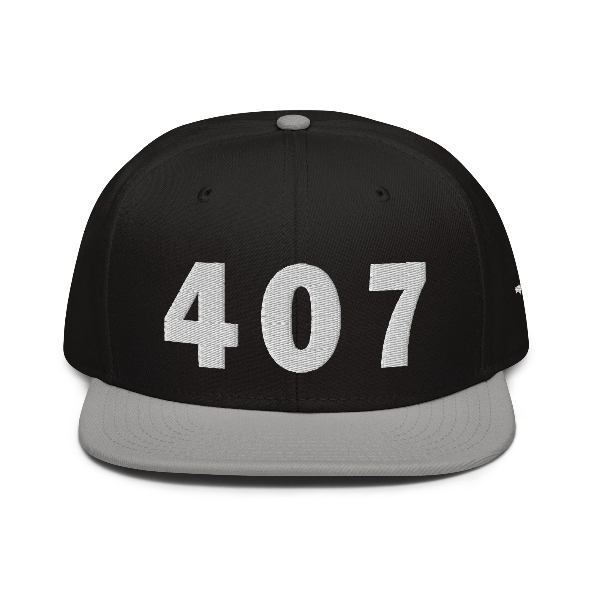 407 Area Code Snapback Hat