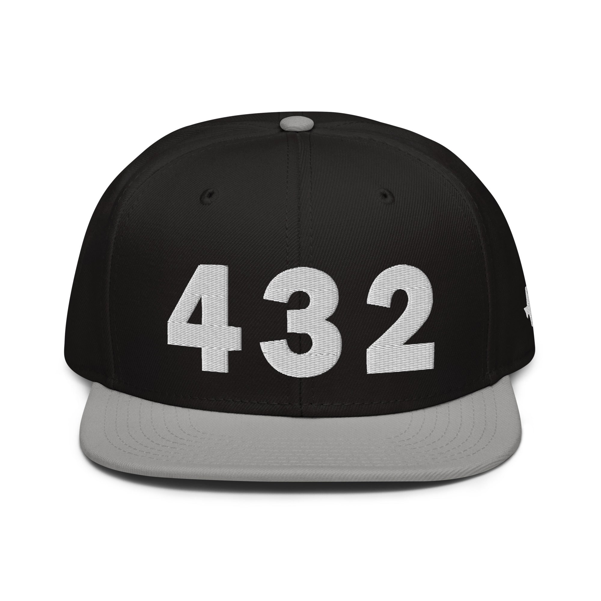 432 Area Code Snapback Hat