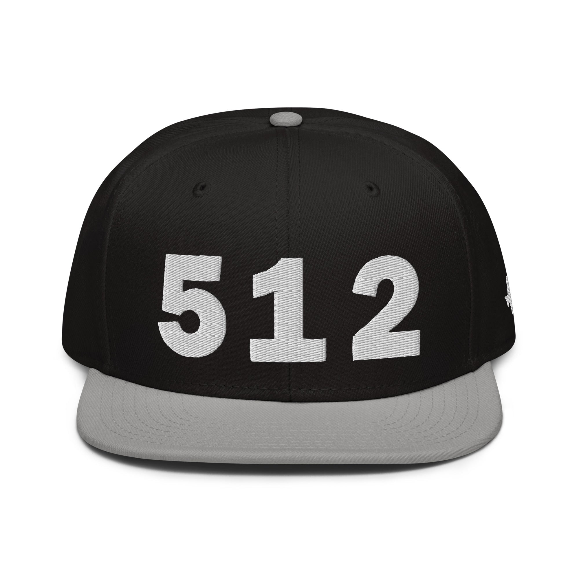 512 Area Code Snapback Hat