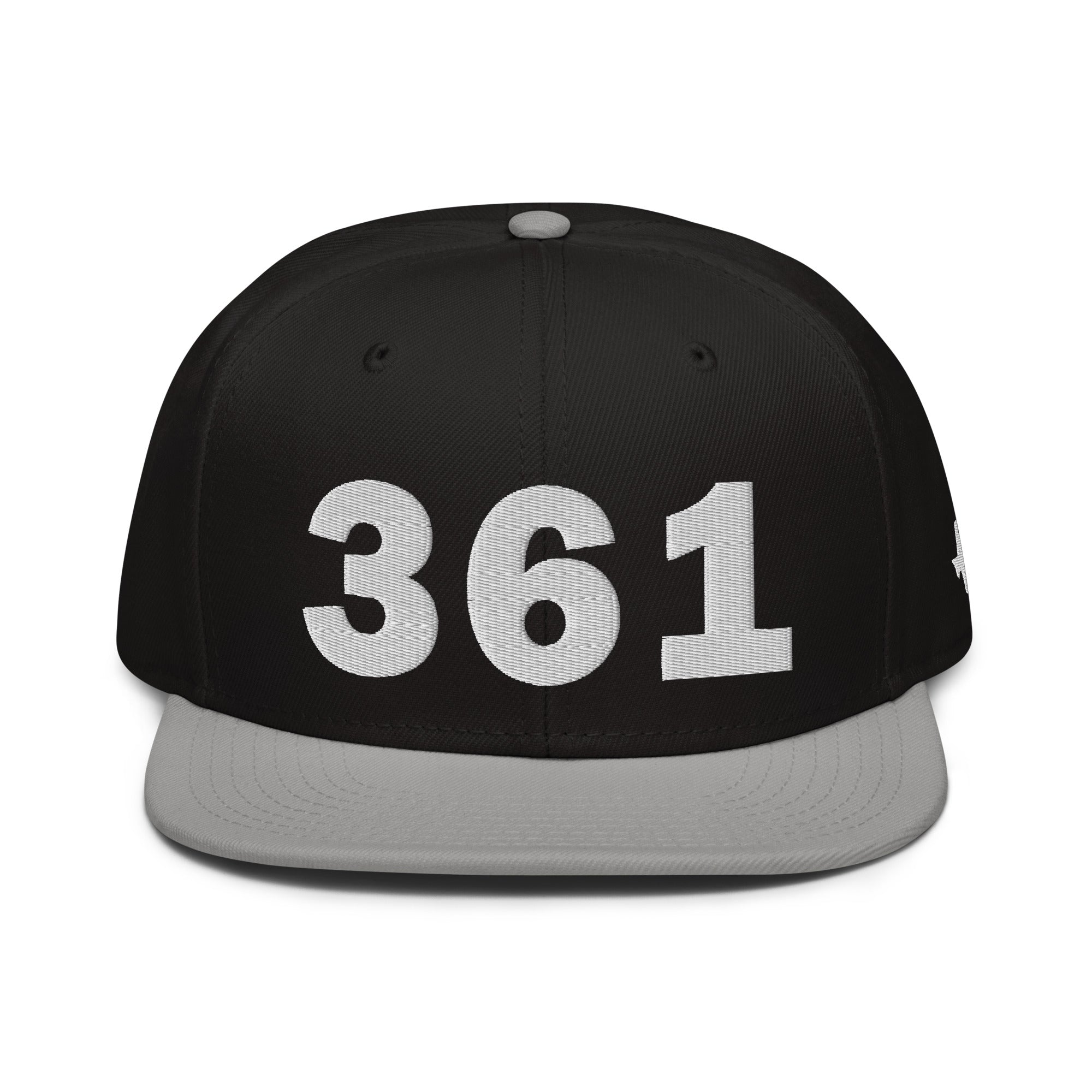 361 Area Code Snapback Hat