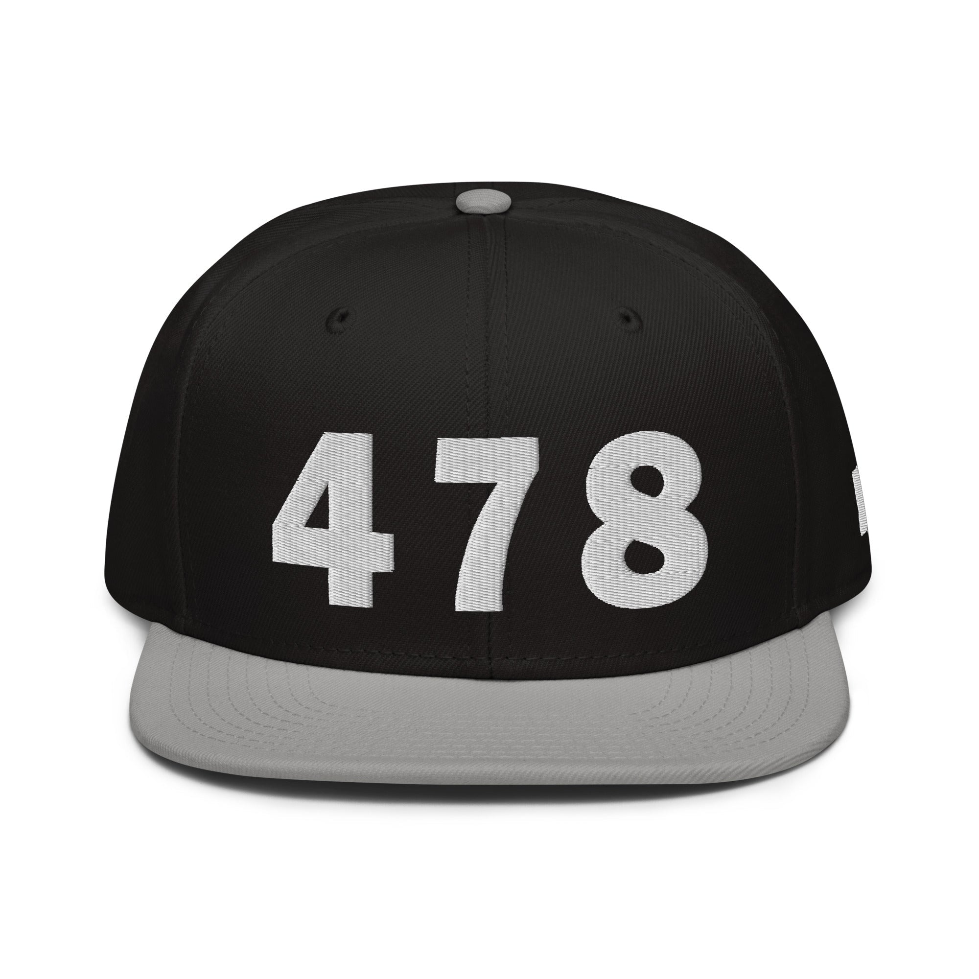 478 Area Code Snapback Hat