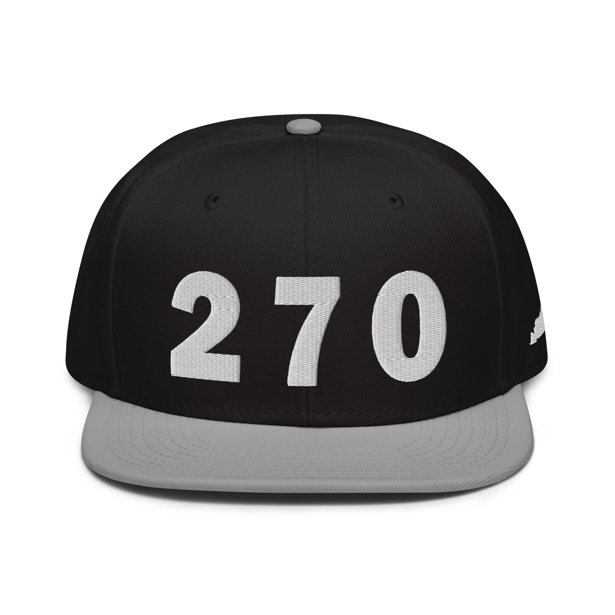270 Area Code Snapback Hat