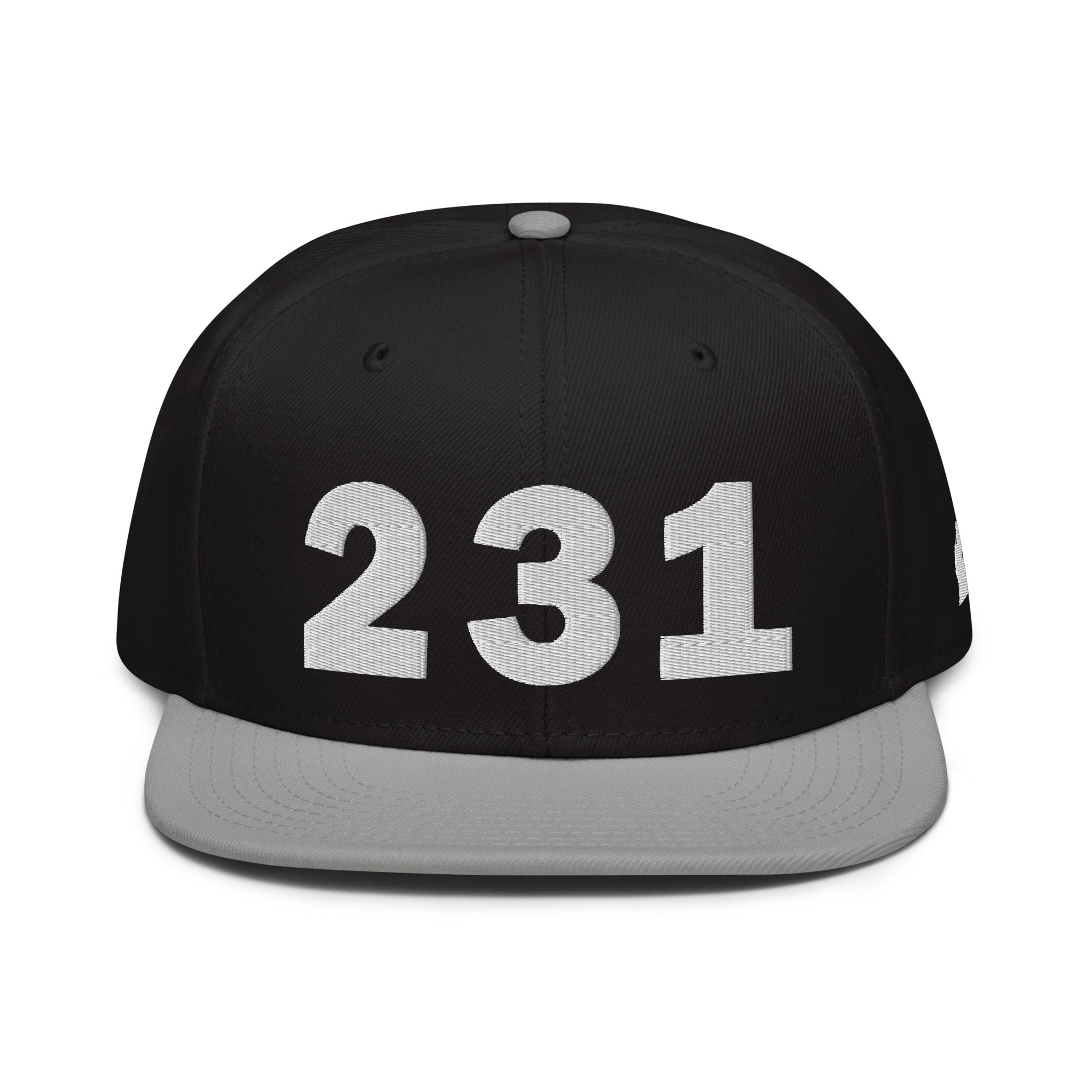 231 Area Code Snapback Hat