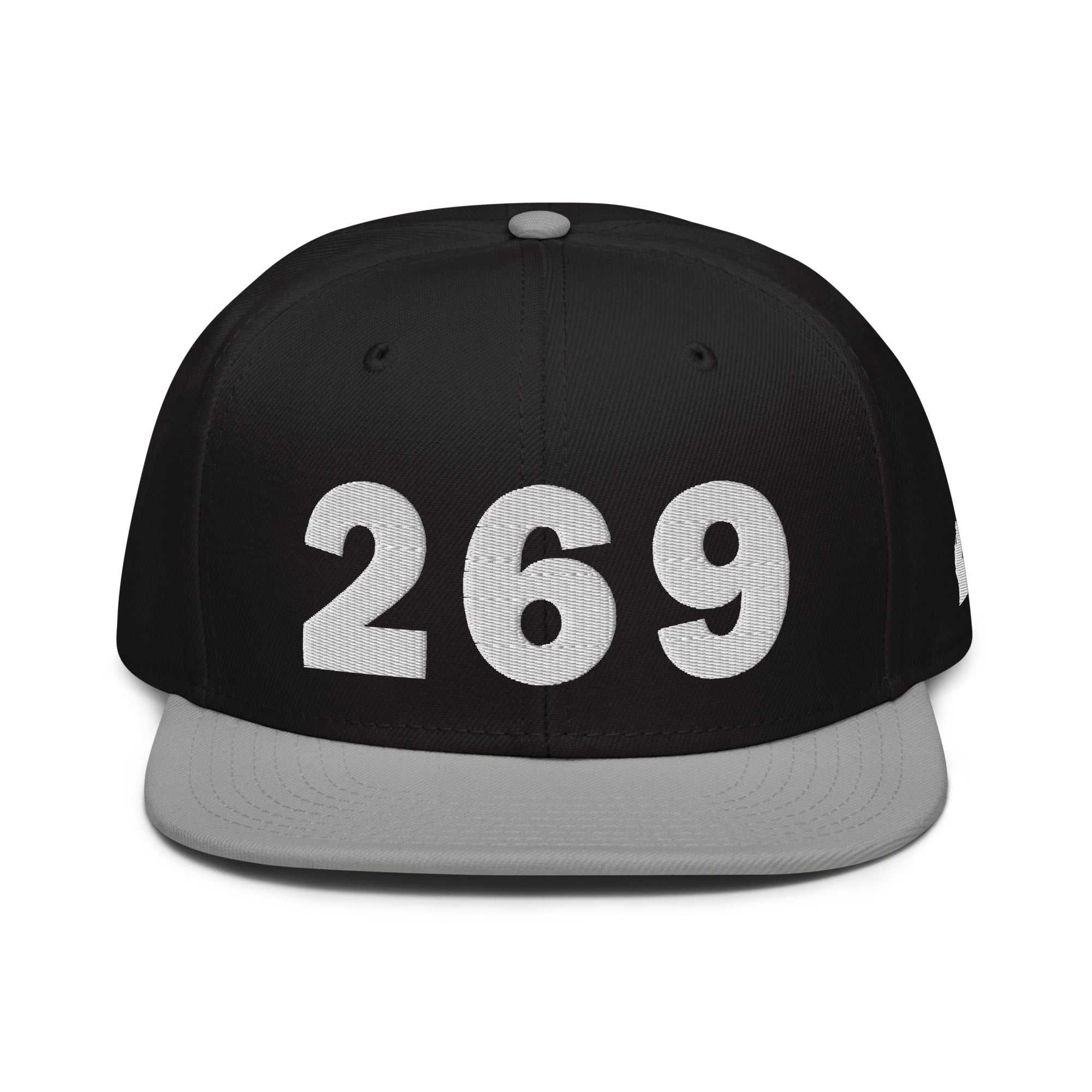 269 Area Code Snapback Hat