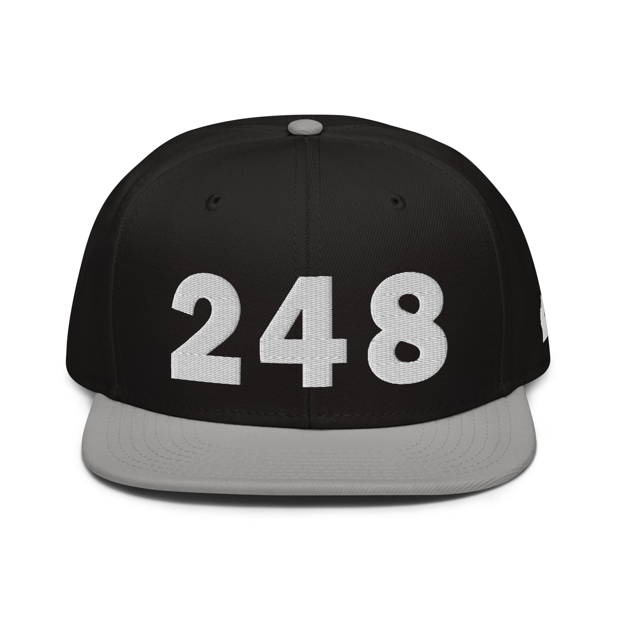 248 Area Code Snapback Hat