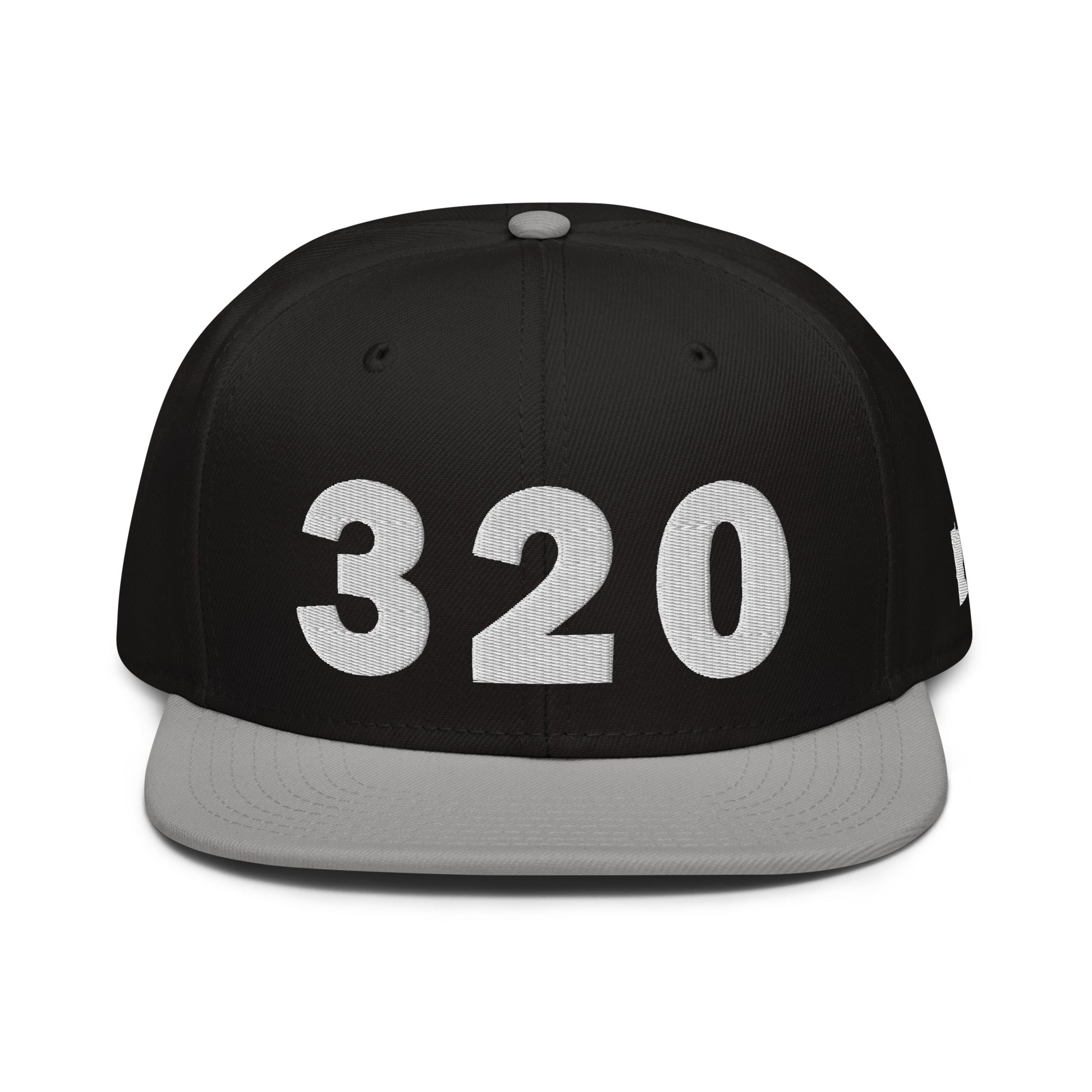 320 Area Code Snapback Hat