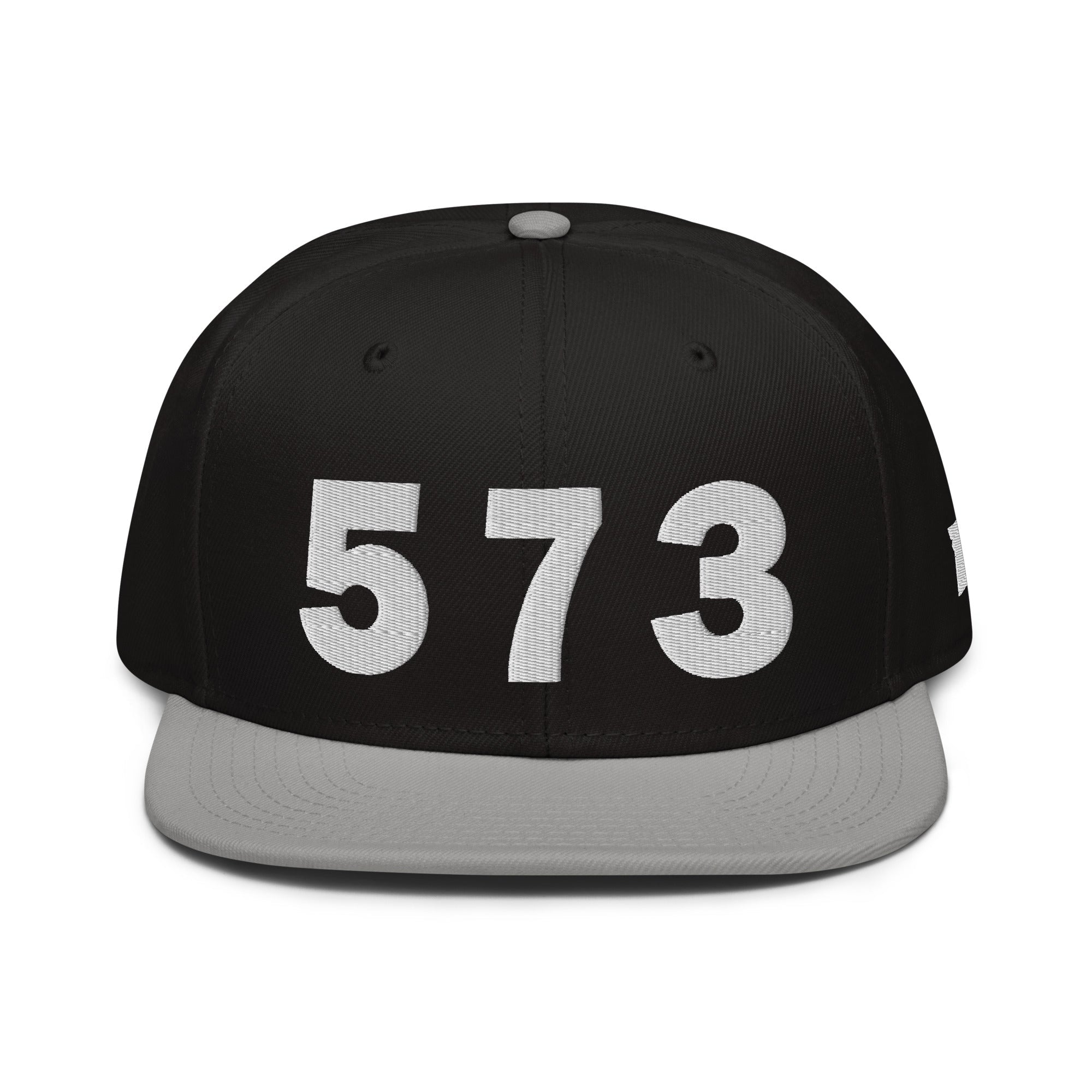 573 Area Code Snapback Hat