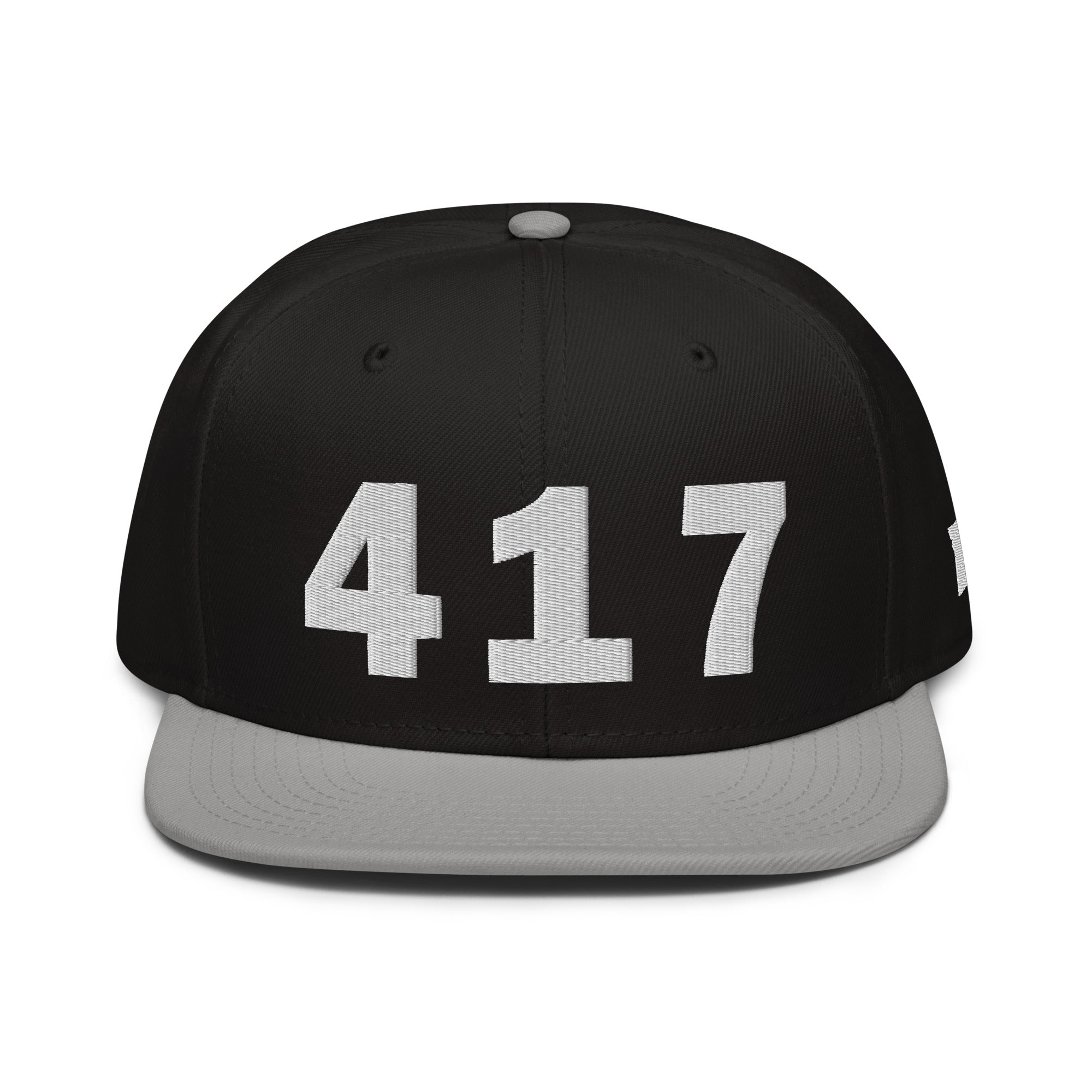 417 Area Code Snapback Hat