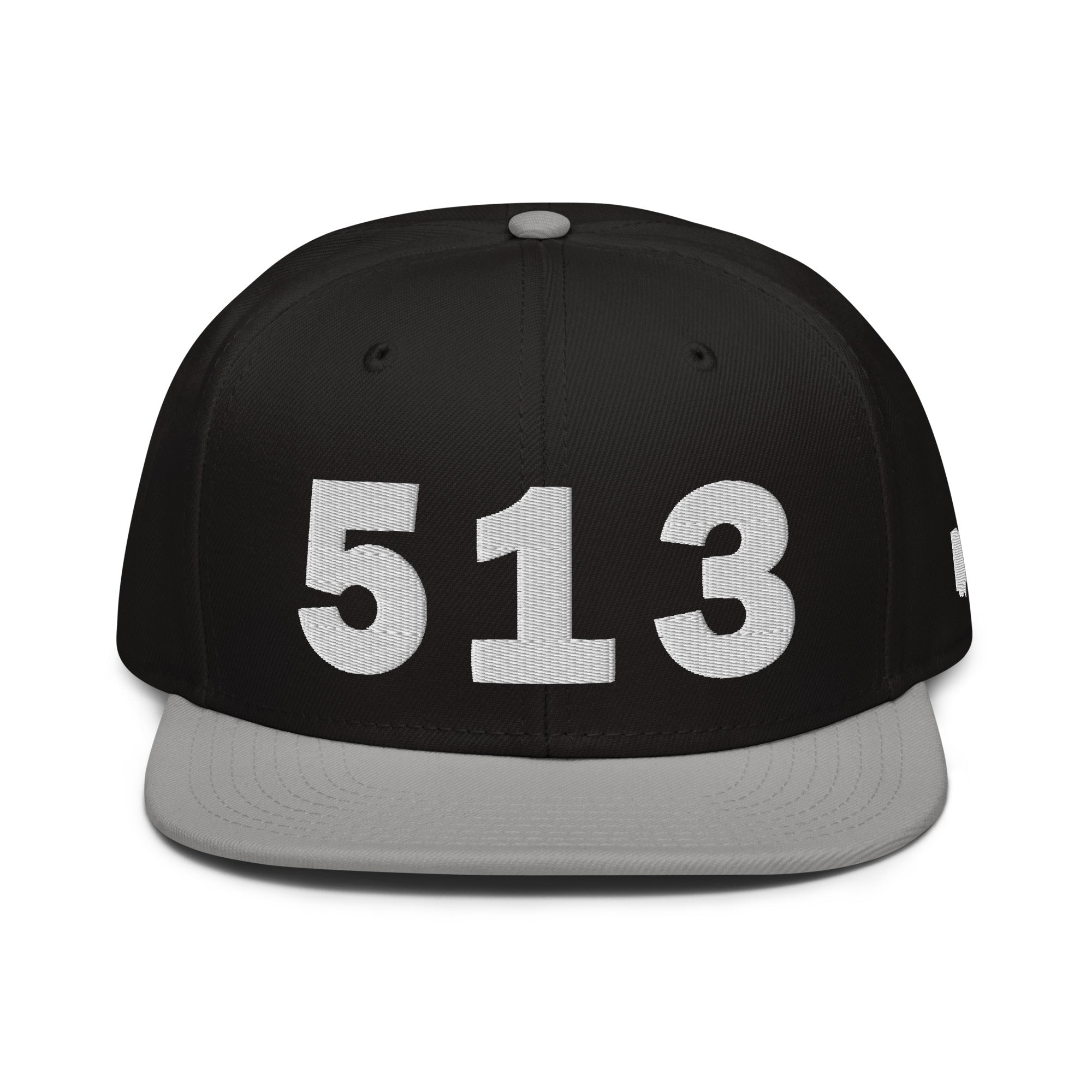 513 Area Code Snapback Hat