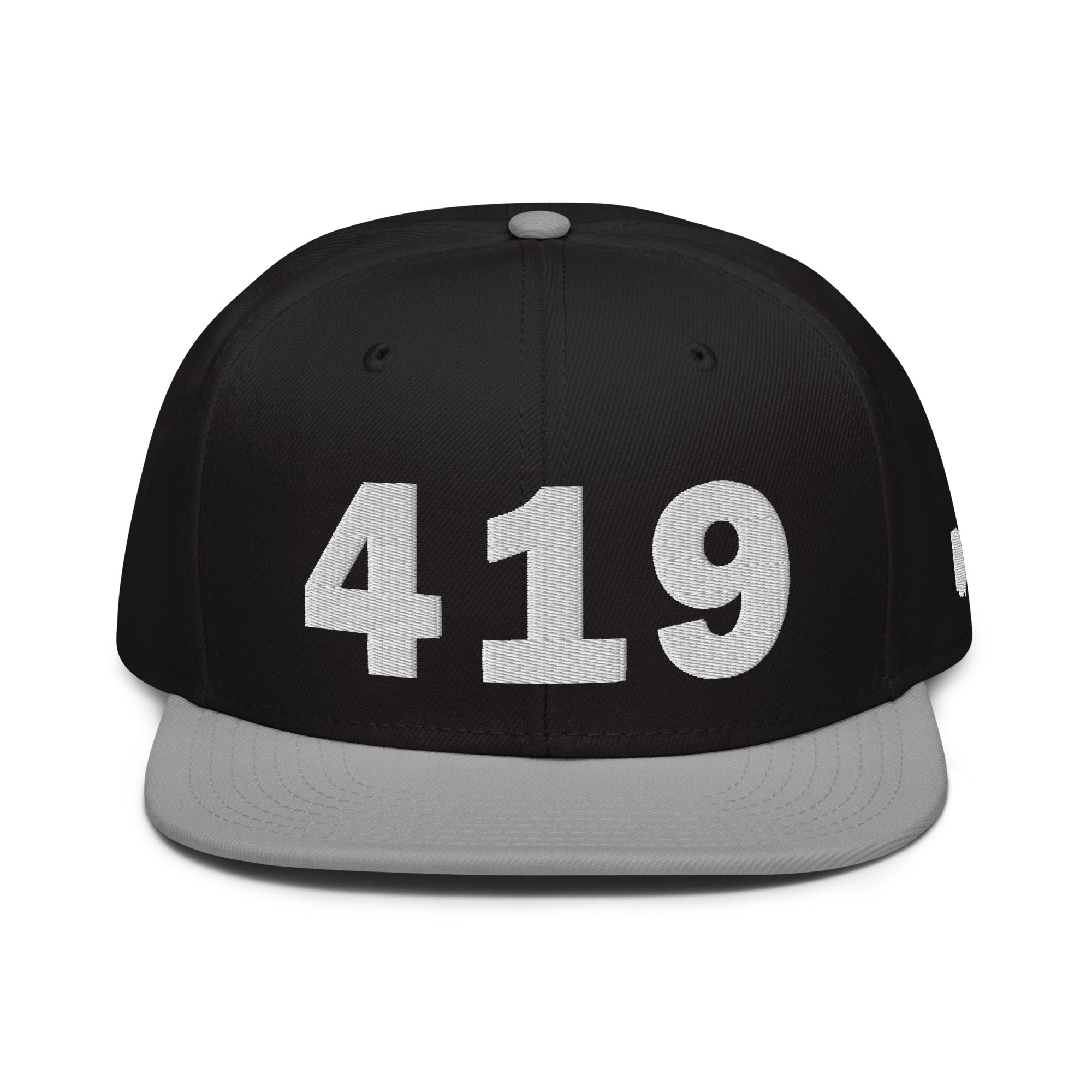 419 Area Code Snapback Hat