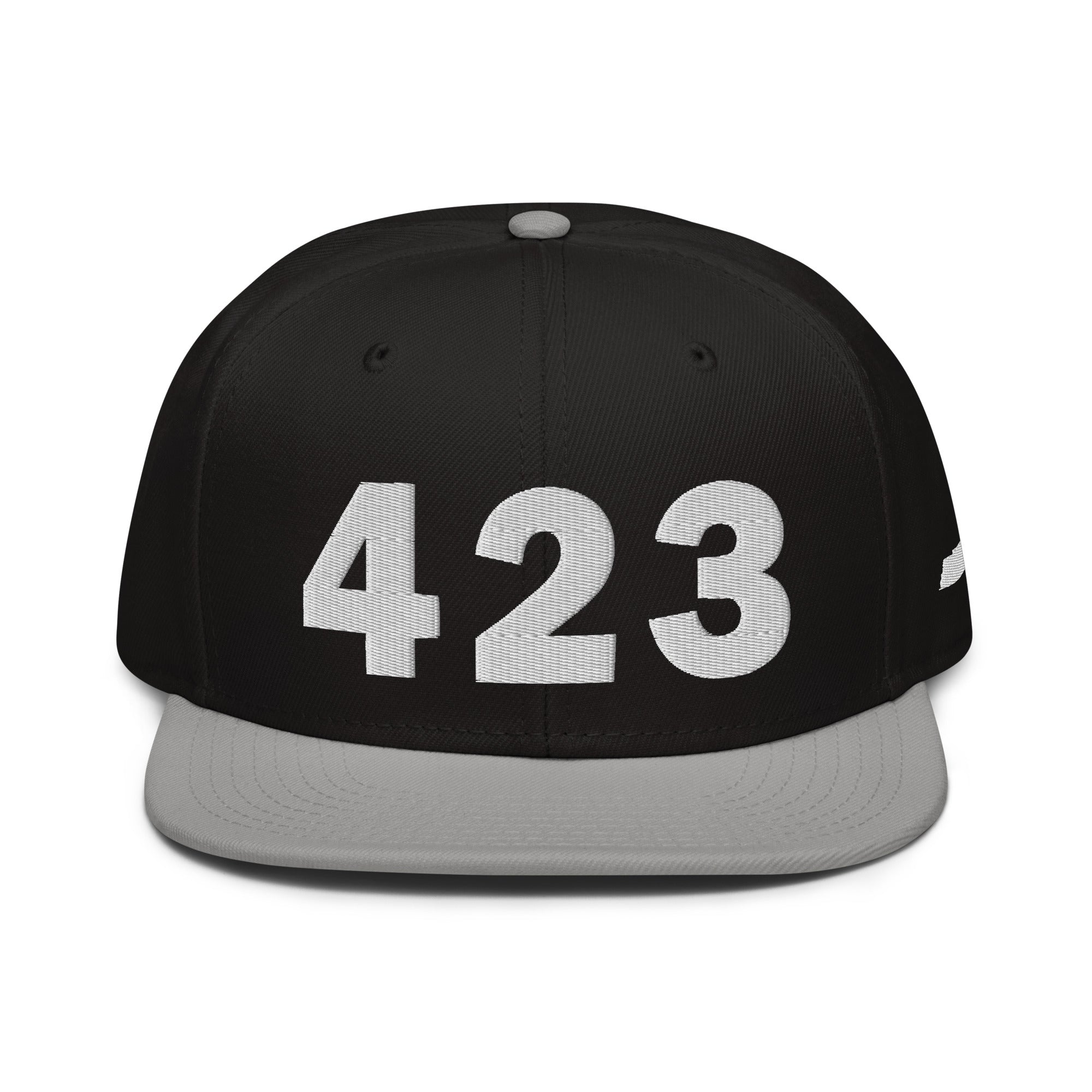 423 Area Code Snapback Hat