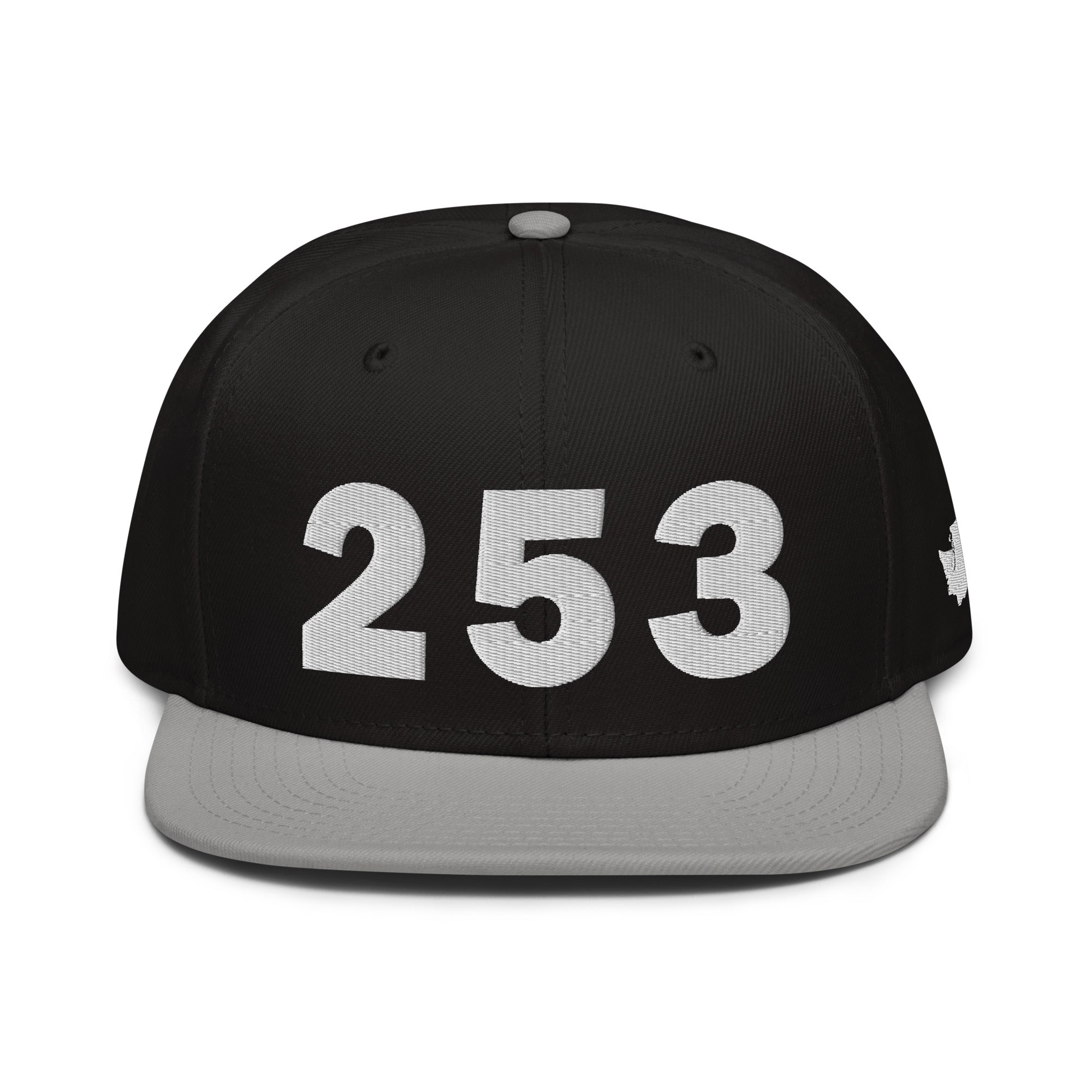 253 Area Code Snapback Hat