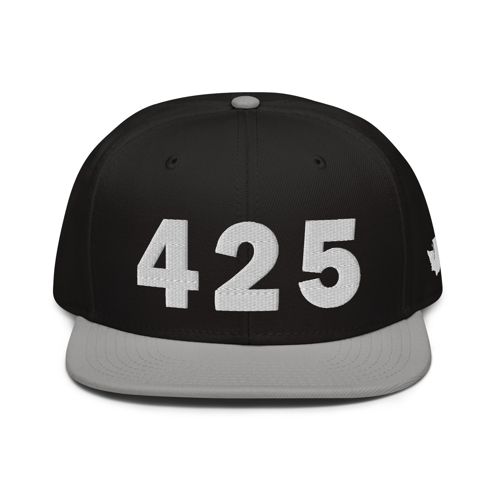 425 Area Code Snapback Hat