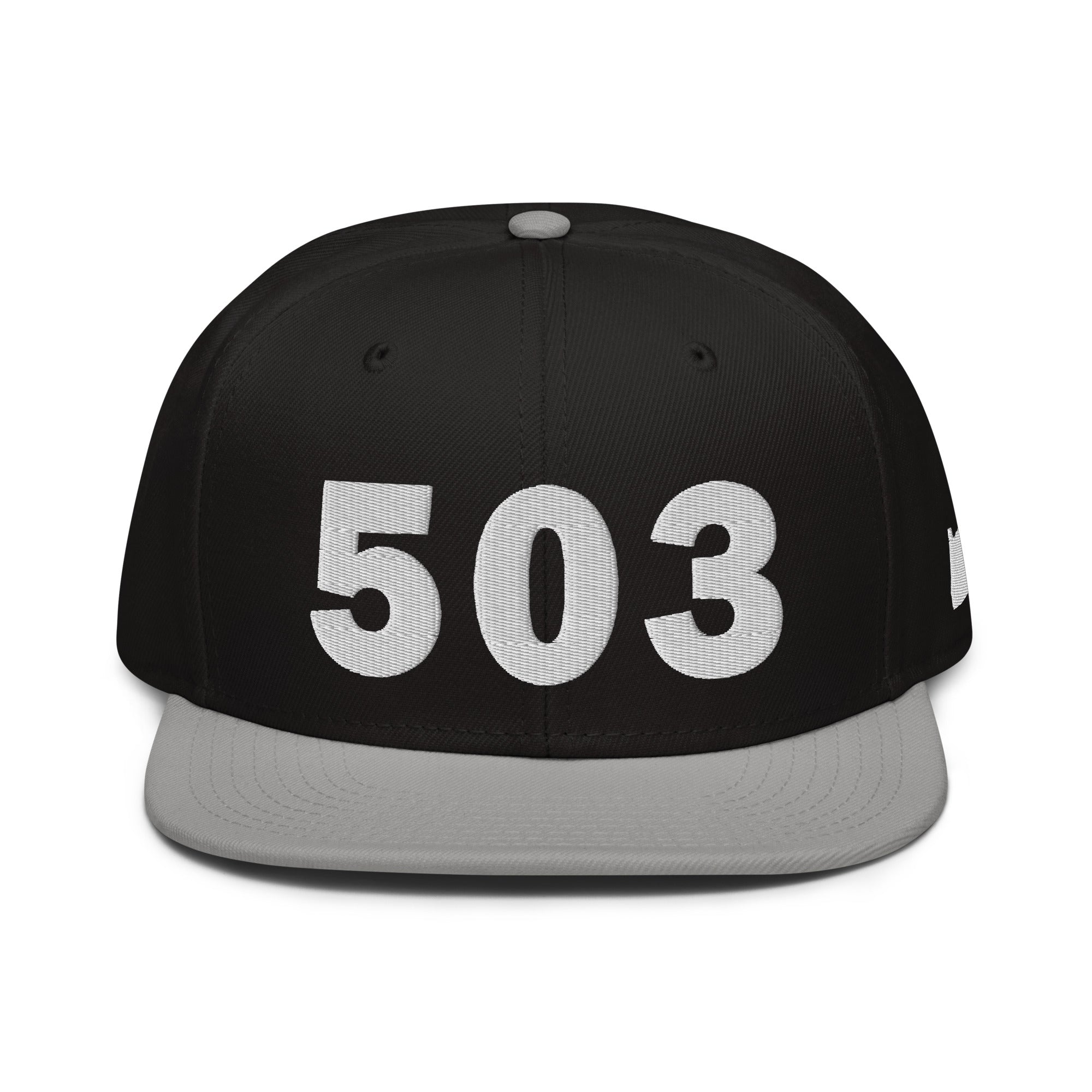 503 Area Code Snapback Hat