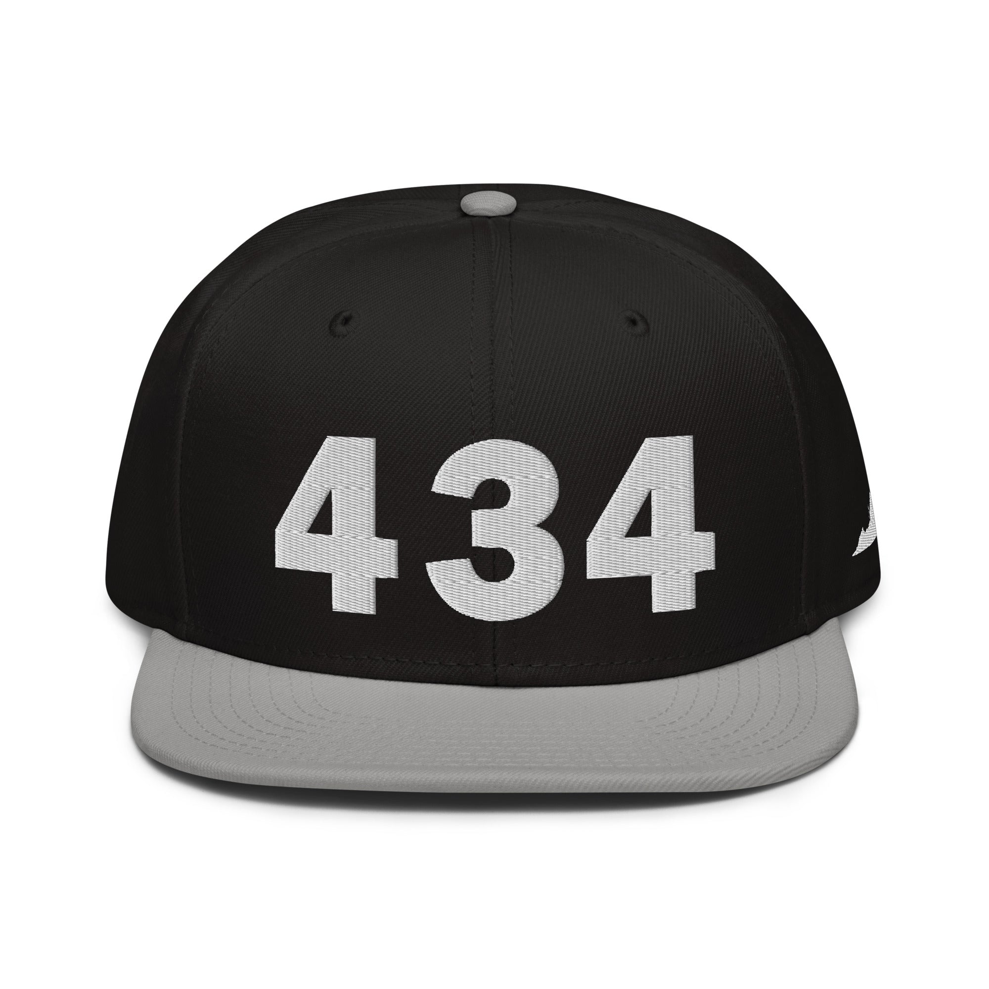 434 Area Code Snapback Hat