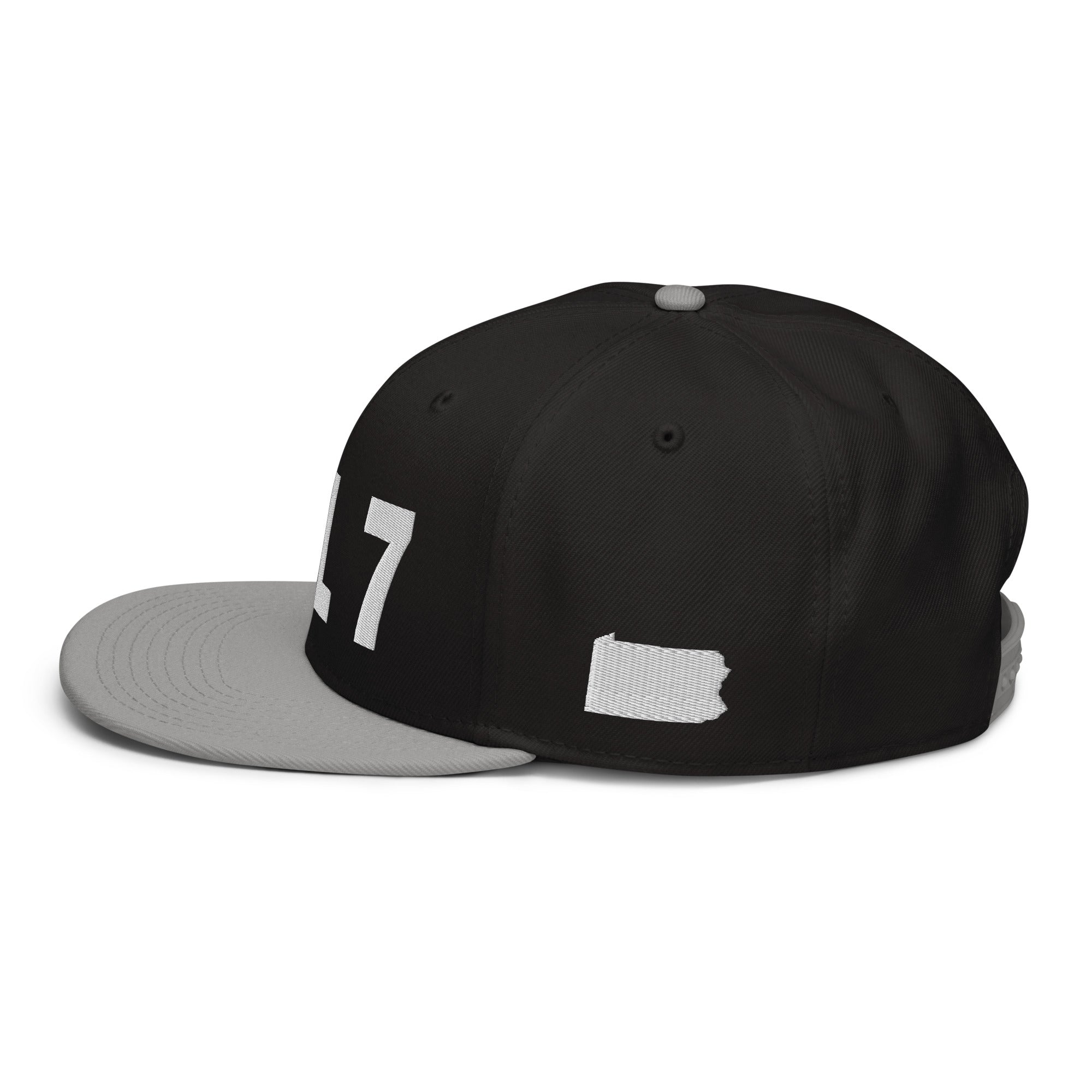 717 Area Code Snapback Hat