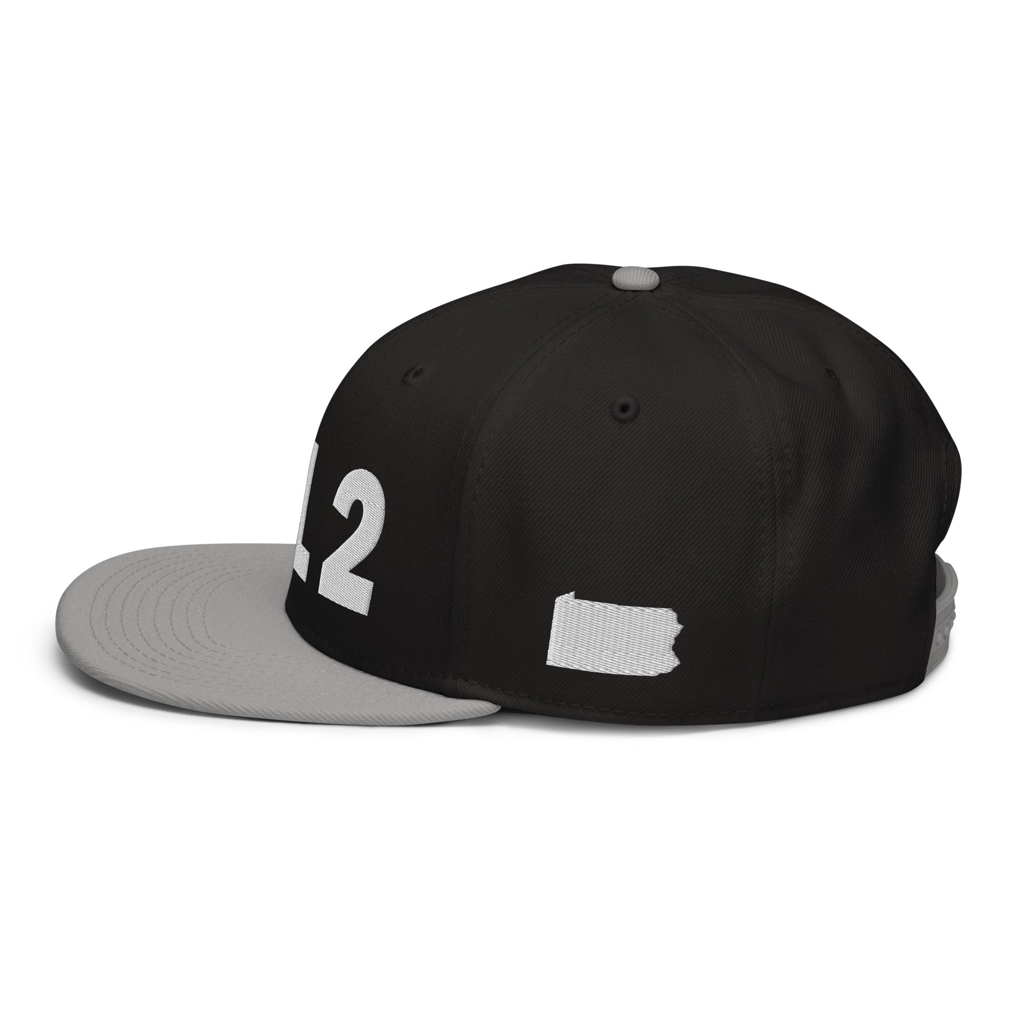 412 Area Code Snapback Hat