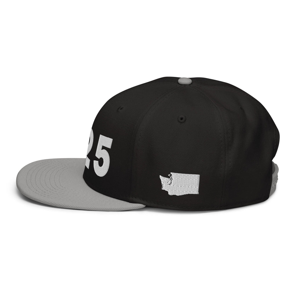 425 Area Code Snapback Hat