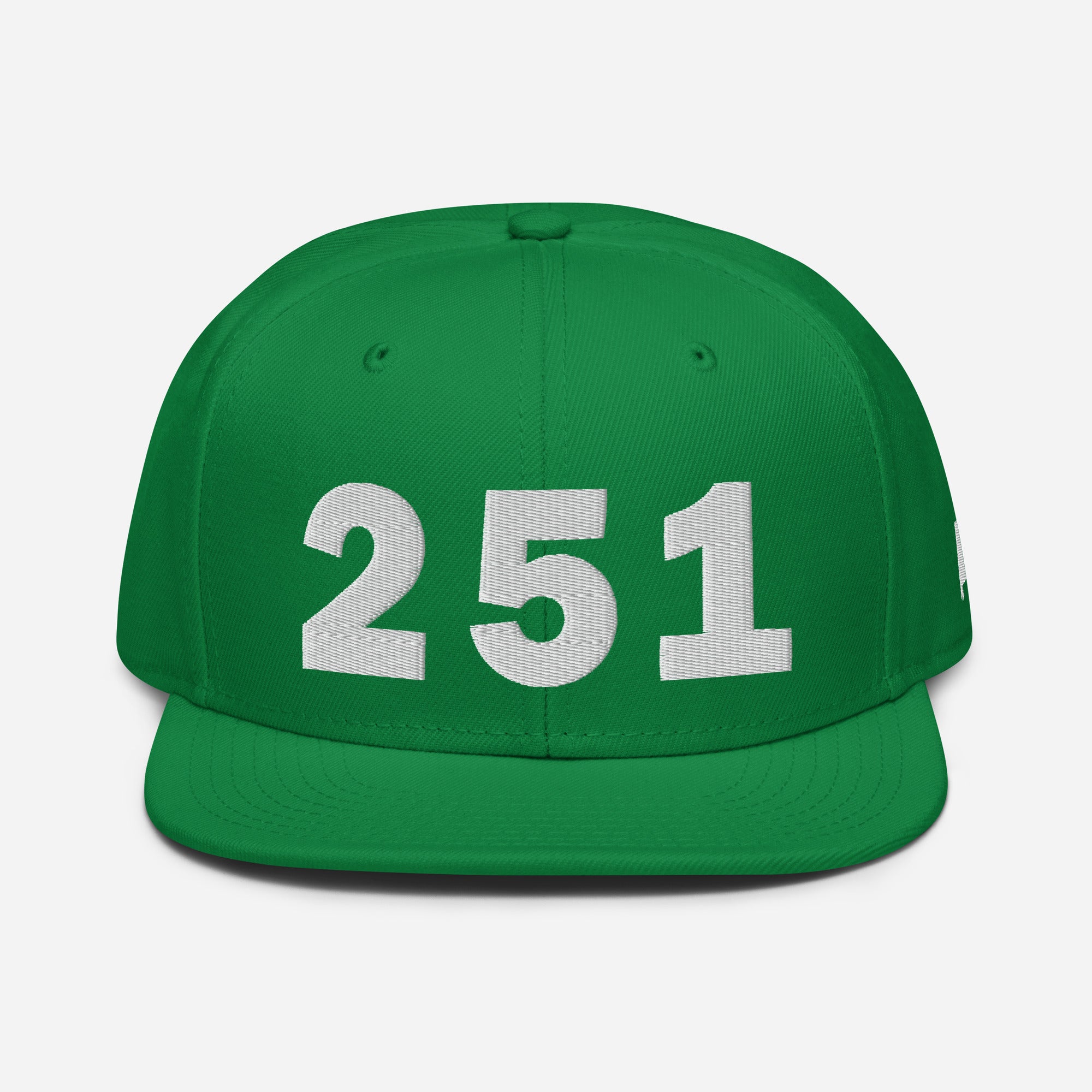 251 Area Code Snapback Hat