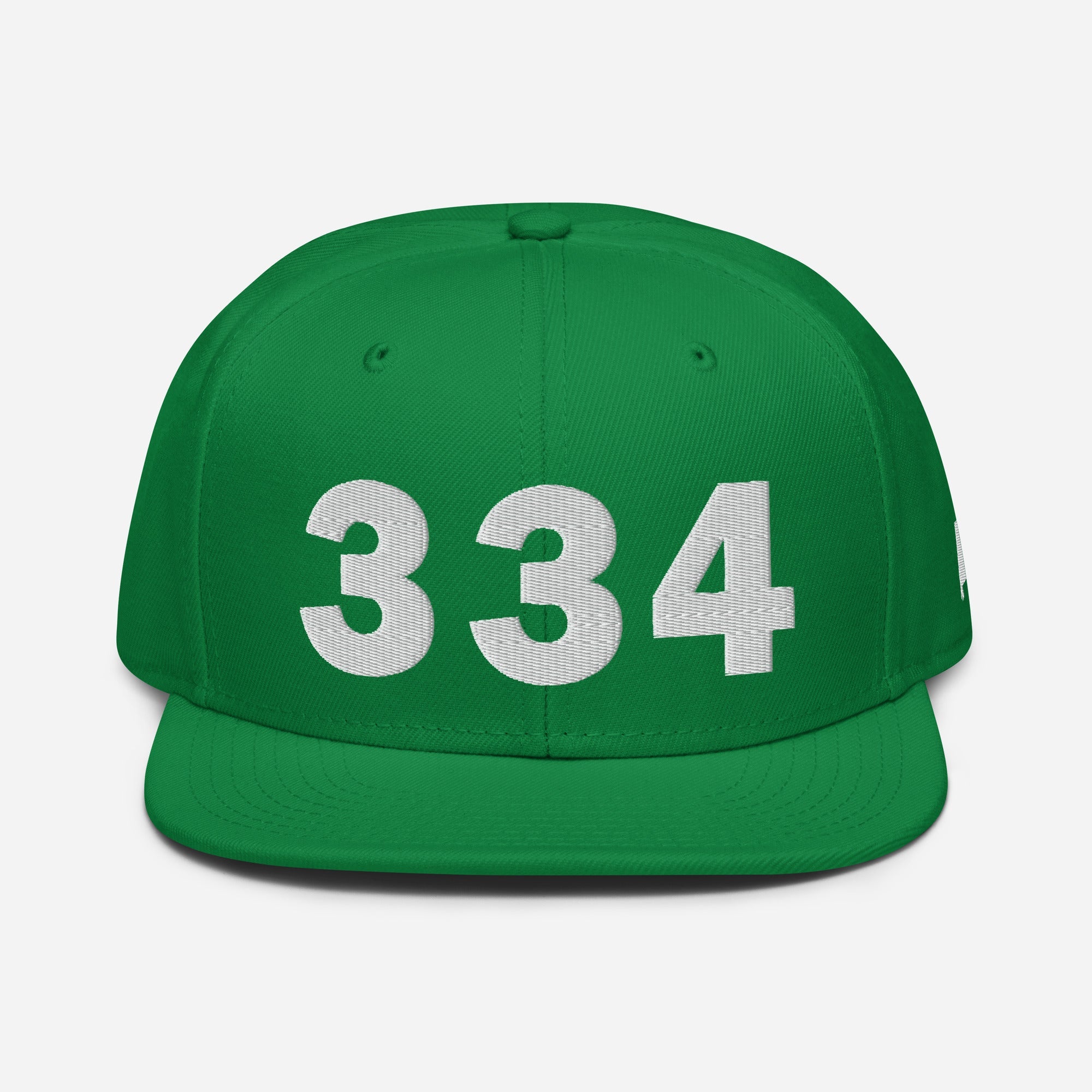 334 Area Code Snapback Hat
