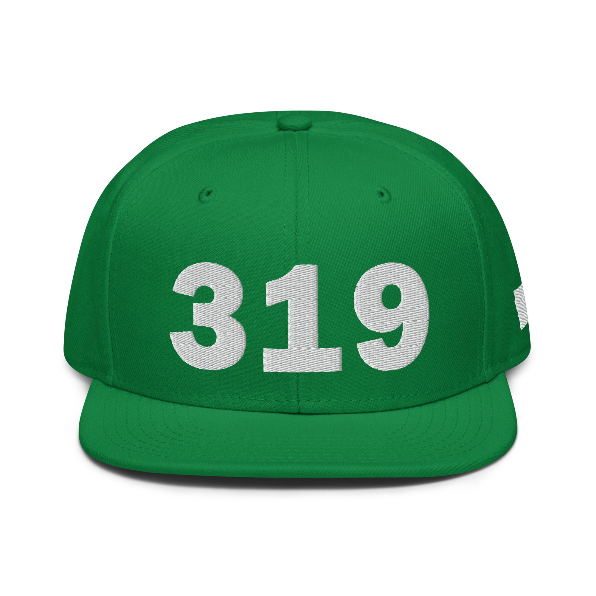 319 Area Code Snapback Hat