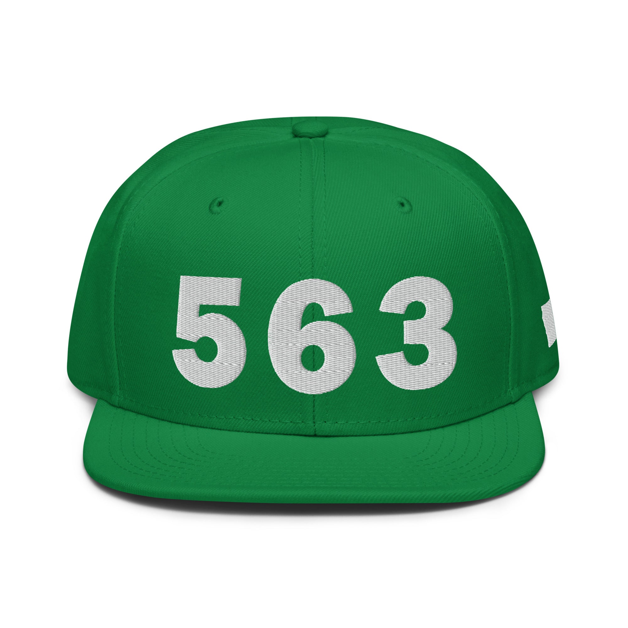 563 Area Code Snapback Hat