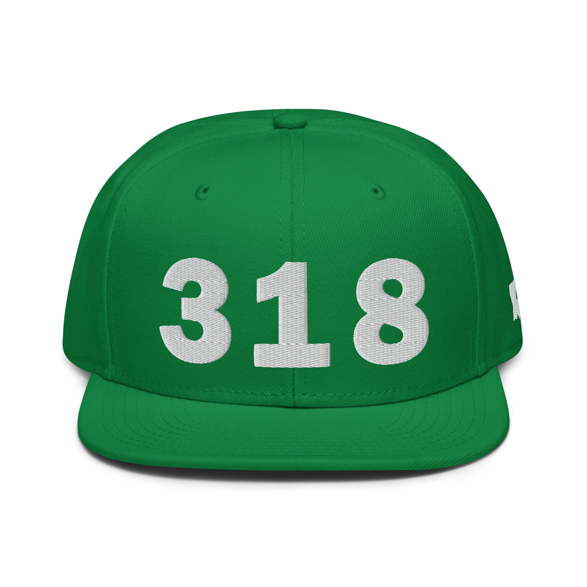 318 Area Code Snapback Hat