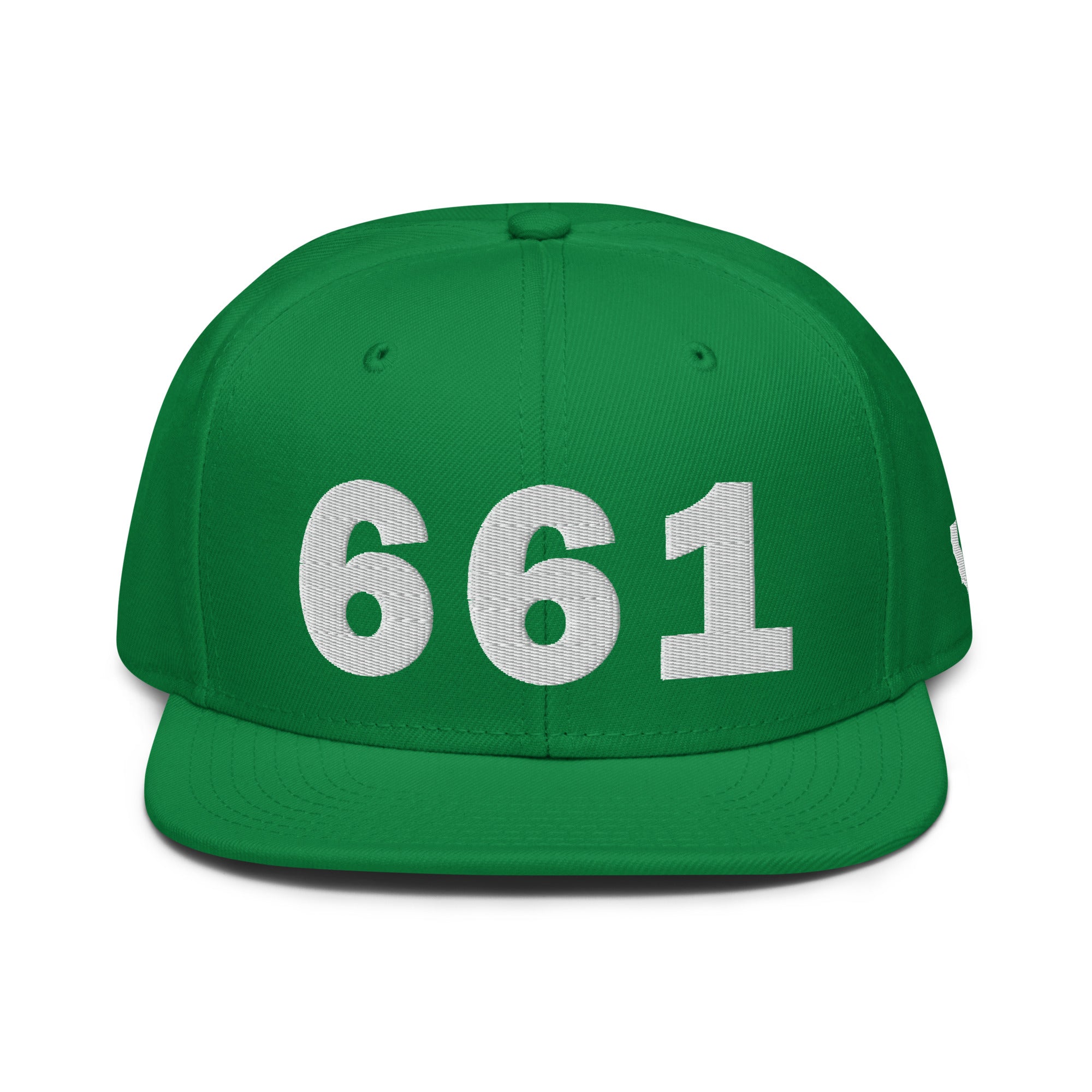 661 Area Code Snapback Hat