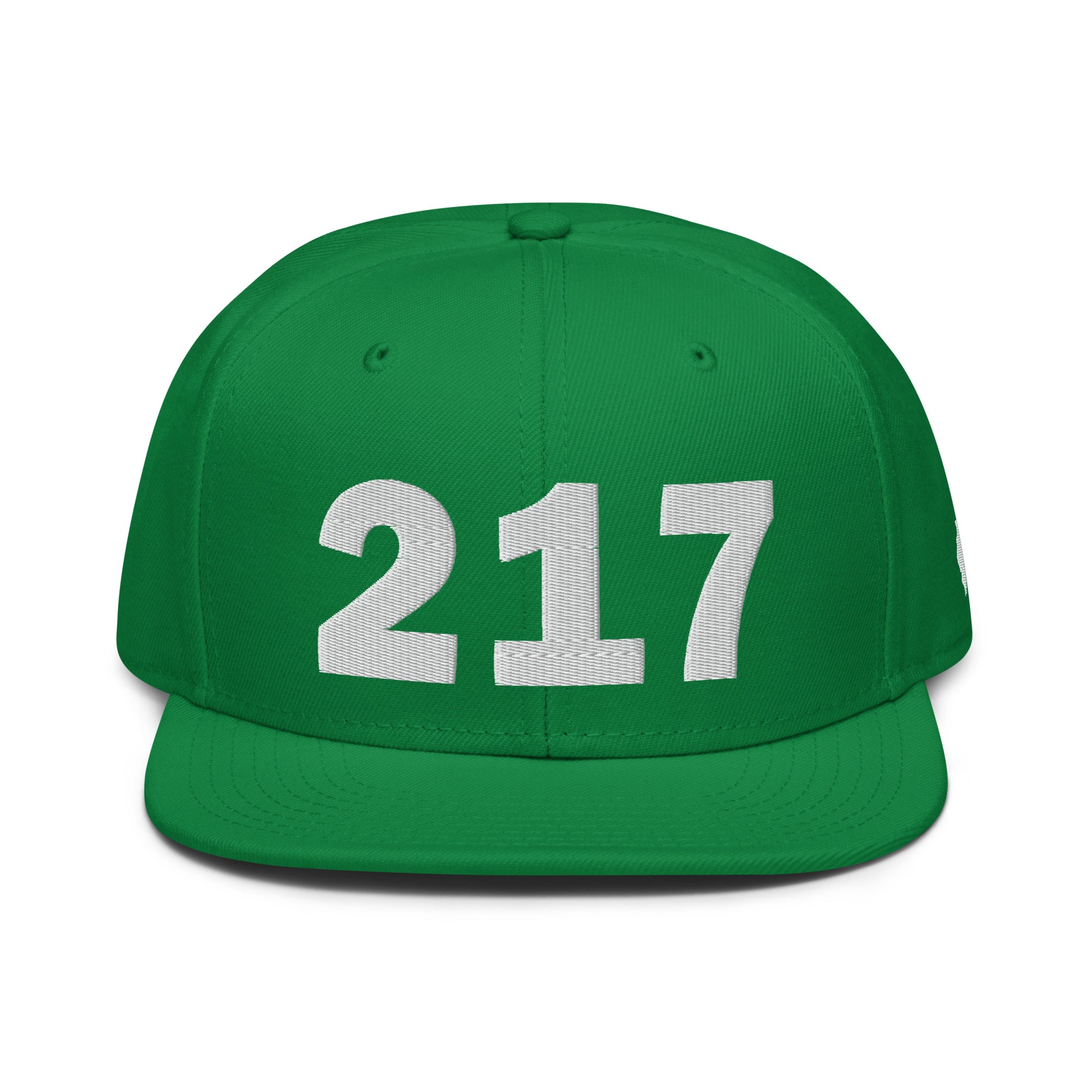 217 Area Code Snapback Hat