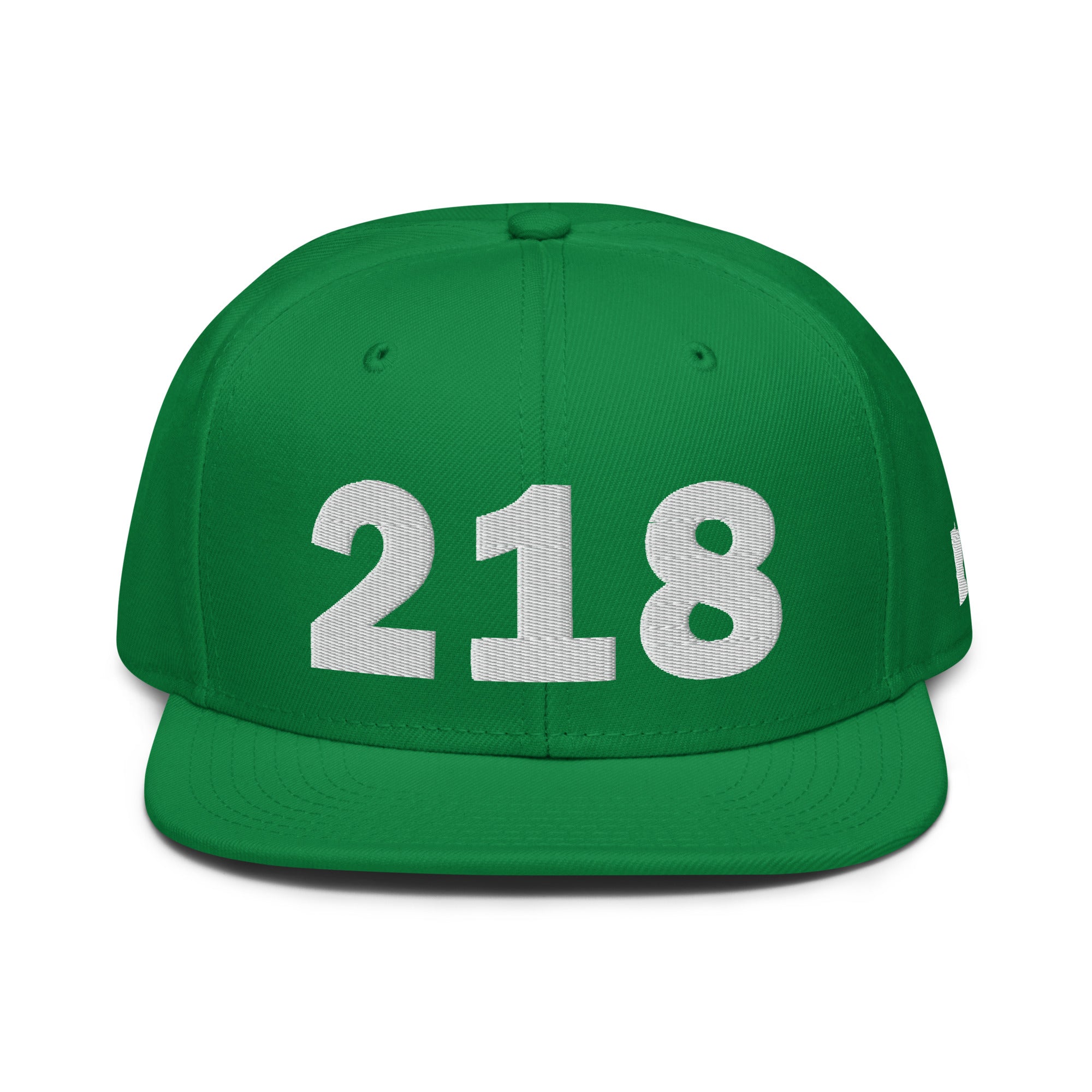 218 Area Code Snapback Hat