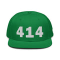 414 Area Code Snapback Hat