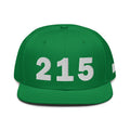 215 Area Code Snapback Hat