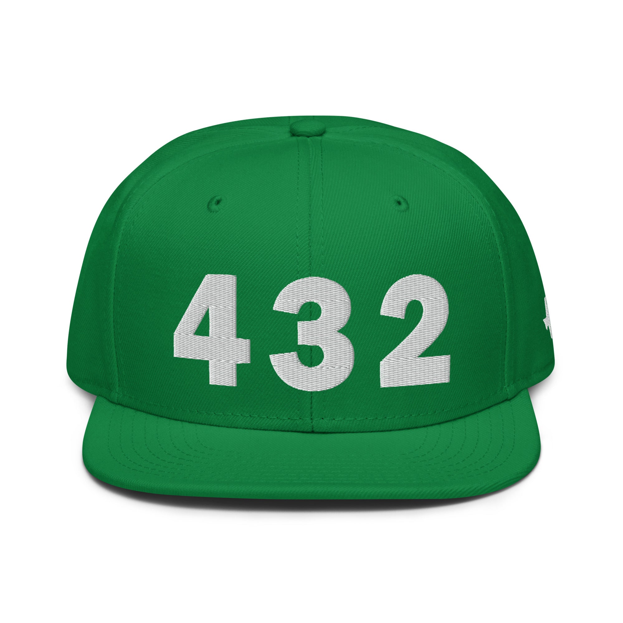 432 Area Code Snapback Hat